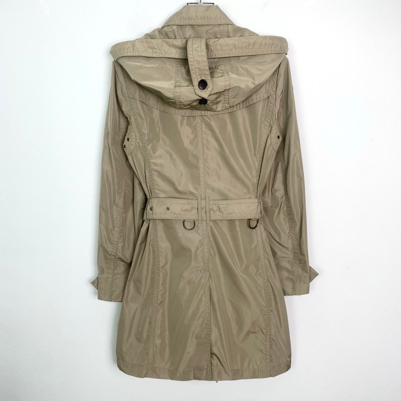 Burberry Burberry Khaki Double-Breasted Belted Trench Coat Size 38/98 Size XS / US 0-2 / IT 36-38 - 6 Thumbnail
