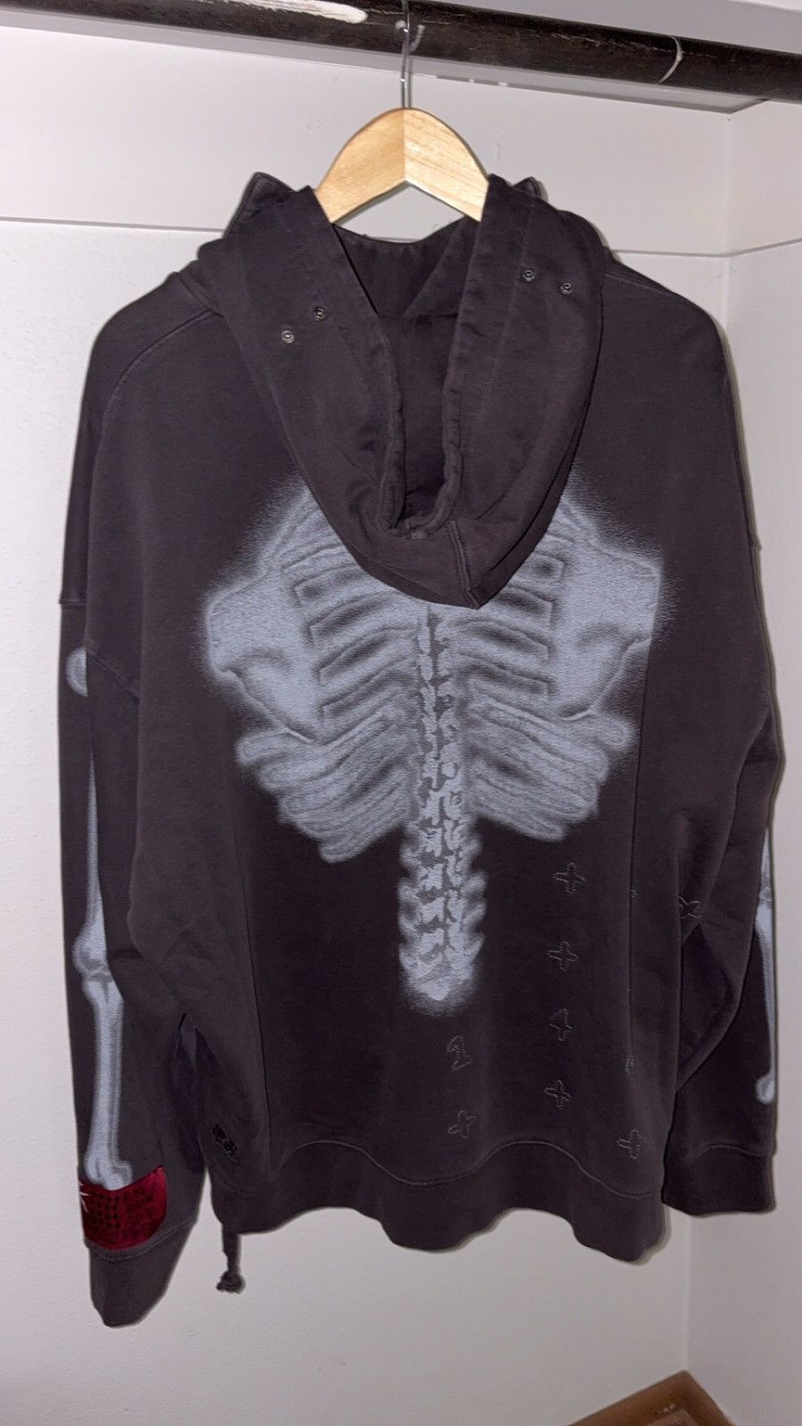 Ksubi × Trippie Redd Ksubi x Trippie redd Skeleton biggie hoodie Size US XXL / EU 58 / 5 - 2 Thumbnail
