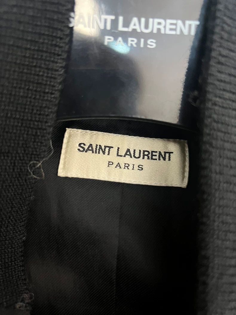 Saint Laurent Paris Saint Laurent Paris Saint Laurent Black Wool Baseball Jack Size M / US 6-8 / IT 42-44 - 3 Thumbnail