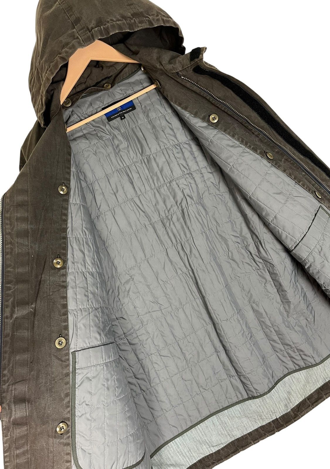 R.Newbold Nice Faded R. Newbold x Paul Smith Parka Fishtail Jacket Size US M / EU 48-50 / 2 - 12 Thumbnail