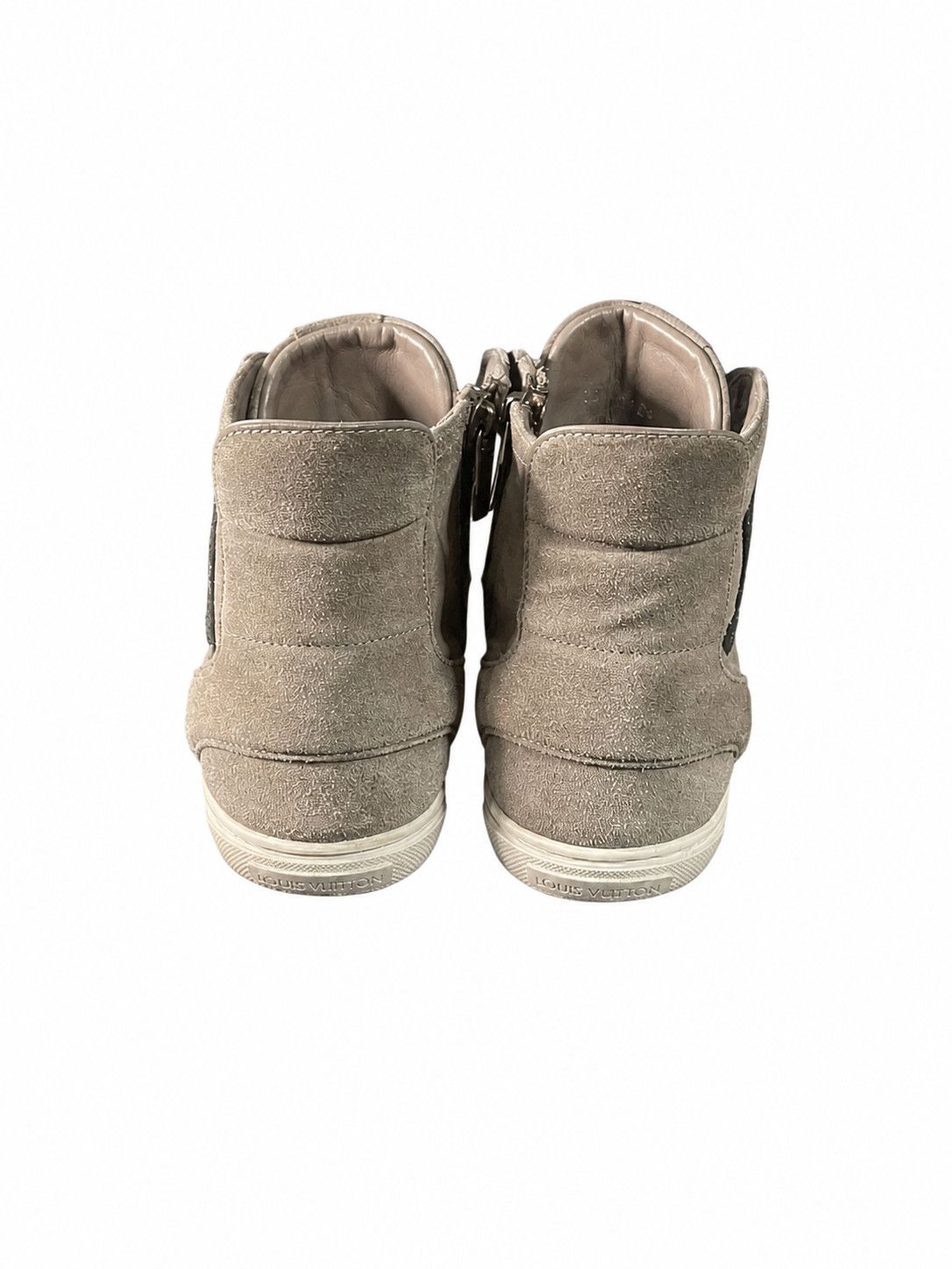 Louis Vuitton Louis Vuitton Beige Pink Monogram High Tops SZ 9.5 Size US 9.5 / EU 42-43 - 7 Thumbnail