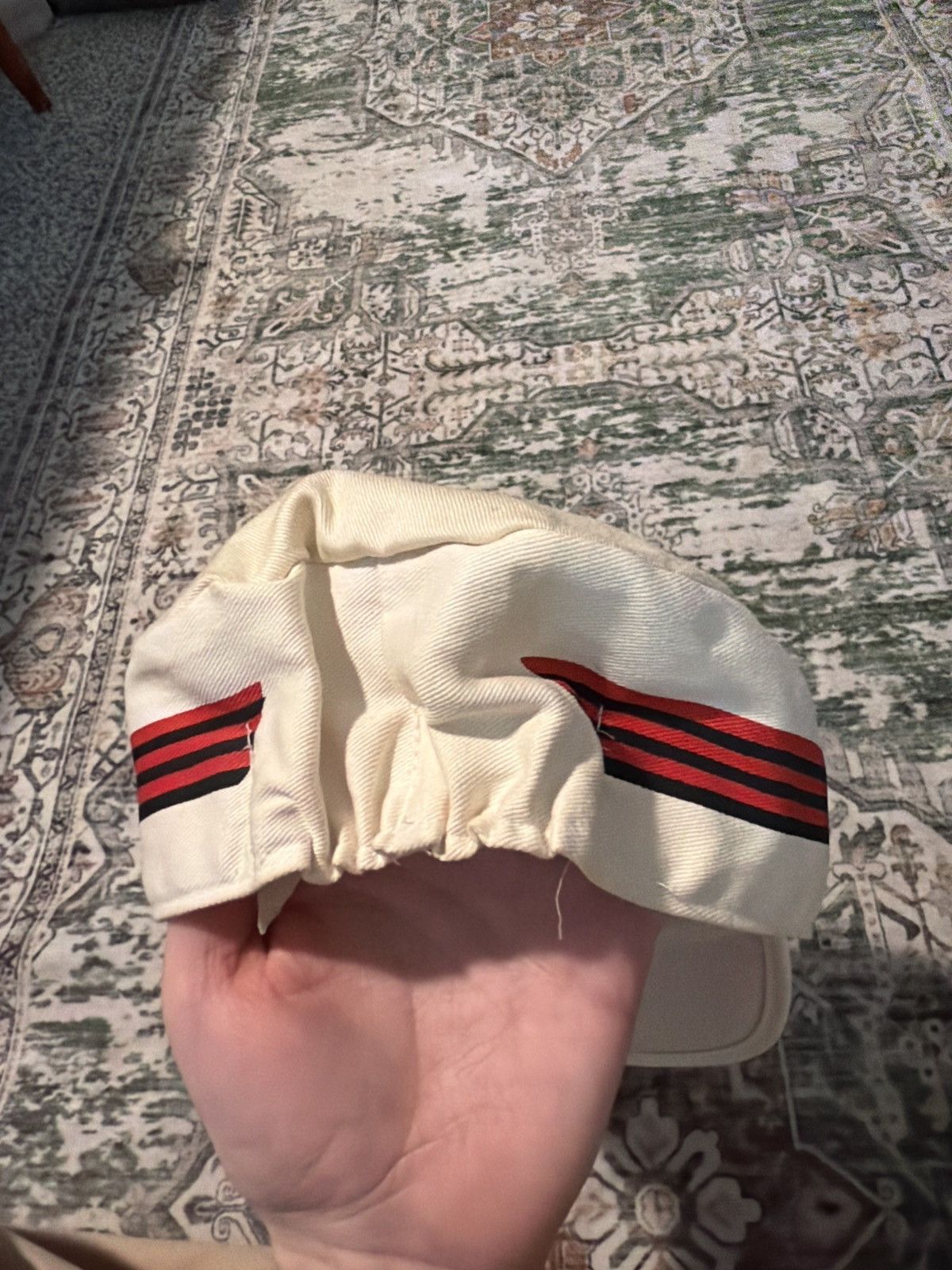 Other Vintage White Van Halen “Tour of The World” 1984 Hat Size ONE SIZE - 4 Thumbnail