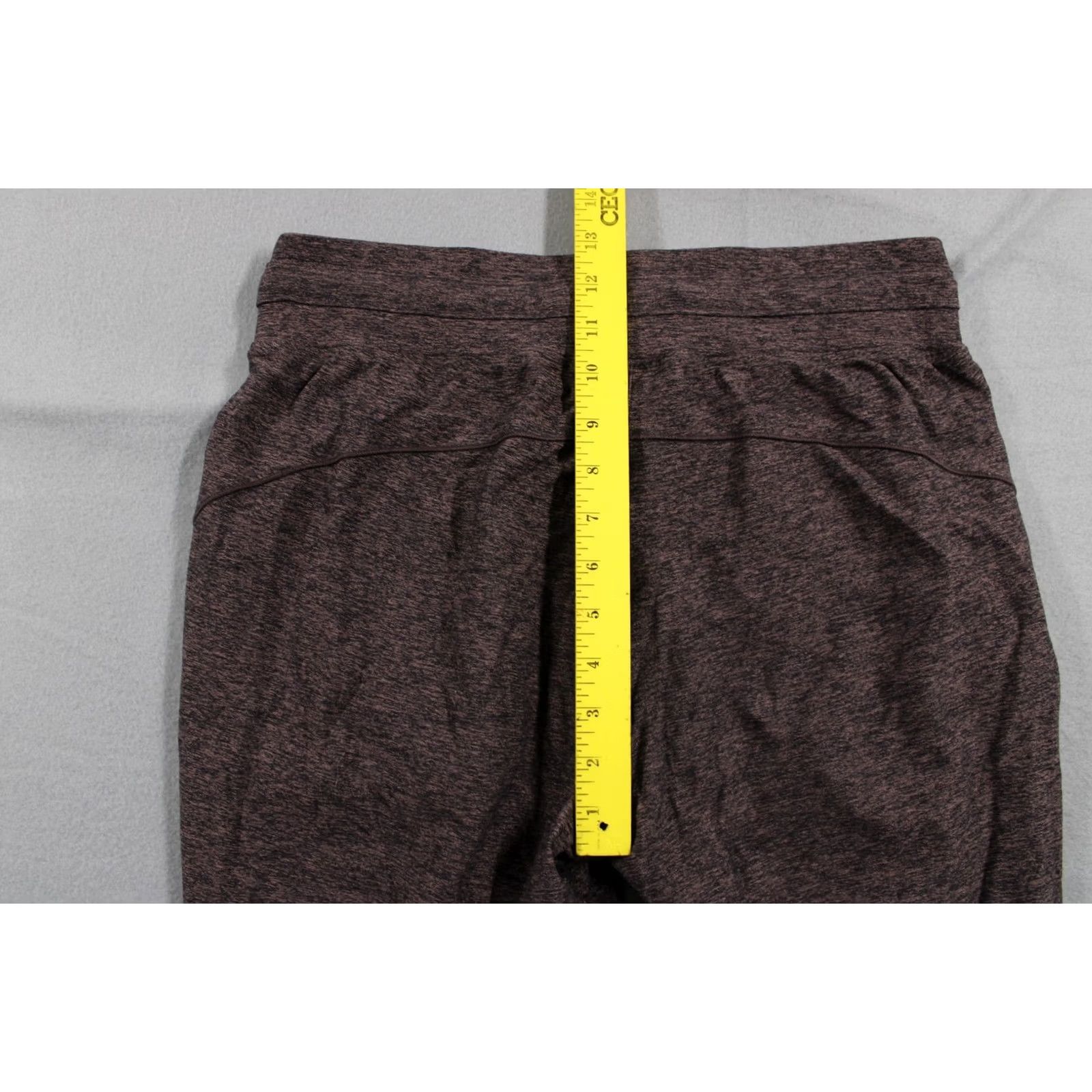 Lululemon Lululemon Womens 8 Brown Heathered Joggers Pants Activewear Cuffed Drawstring Size 30" / US 8 / IT 44 - 4 Thumbnail