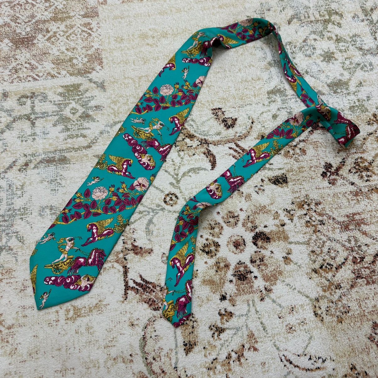 Other Luxury Tie Giorgio Moresco Silk old money Style USA 90s Size ONE SIZE - 2 Thumbnail