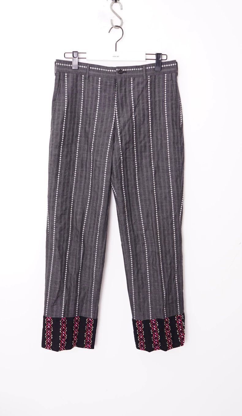 Comme des Garcons Comme Des Garcons Patchwork Pants-2505 Size US 34 / EU 50 - 1 Thumbnail