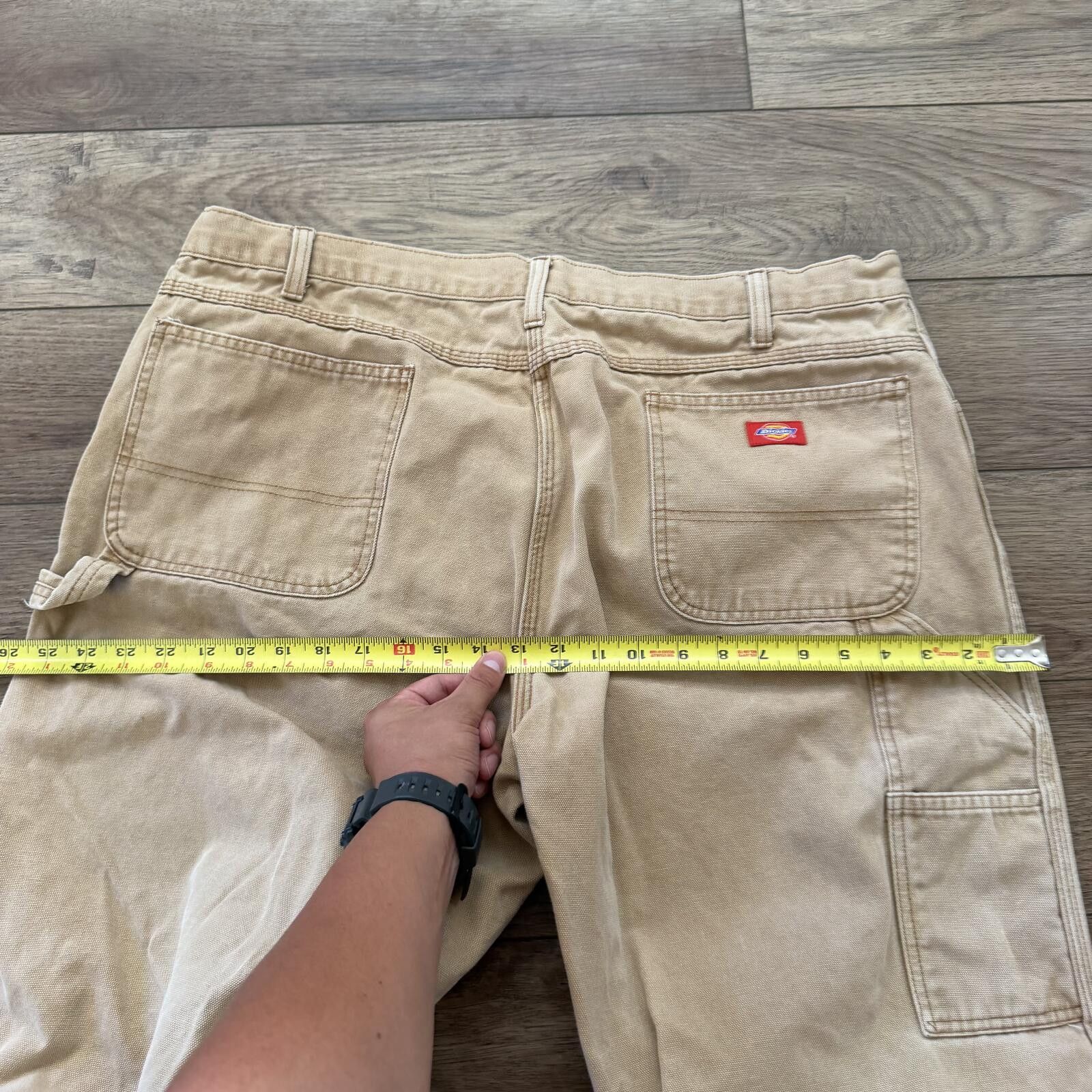 Dickies Vintage Dickies Tan Carpenter Pants Workwear Grunge Y2K Size US 42 / EU 58 - 9 Thumbnail