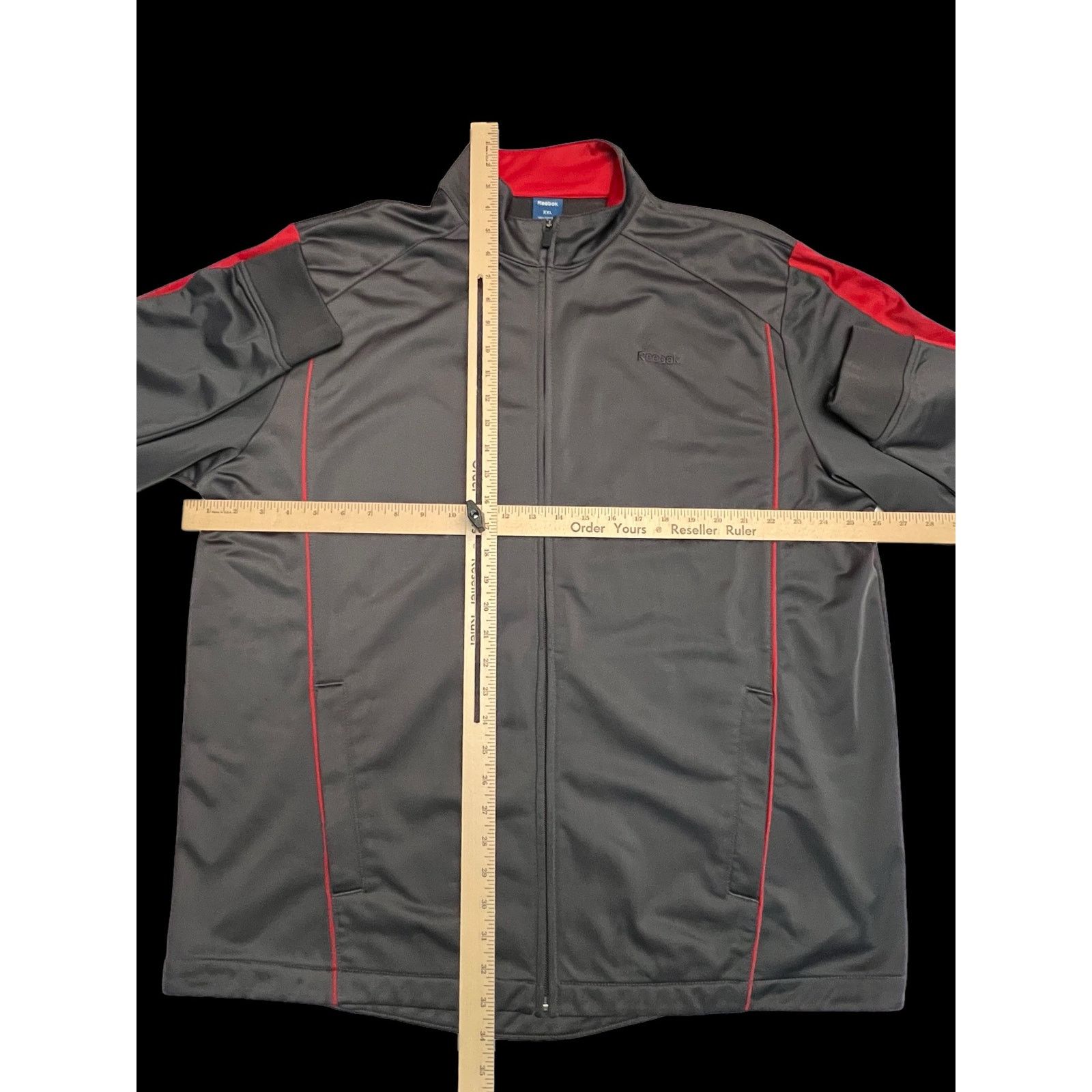 Reebok Reebok Men’s Full Zip Track Jacket Gray XXL Y2K Size US XXL / EU 58 / 5 - 12 Thumbnail