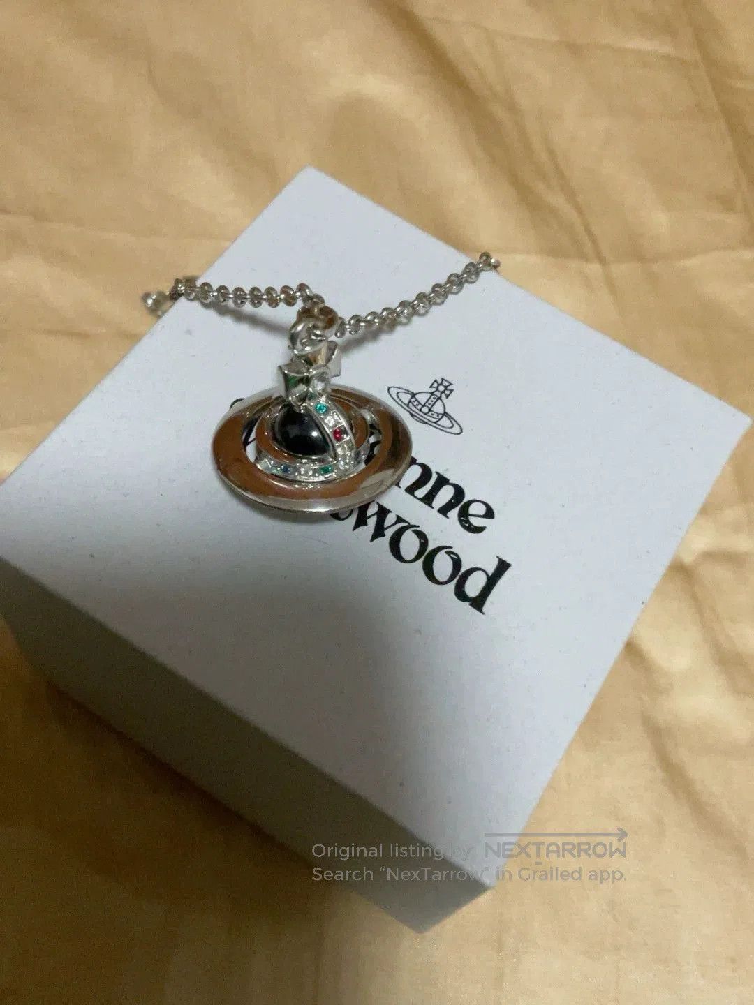 Goyard visvim black silver orb necklace. Size ONE SIZE - 1 Thumbnail