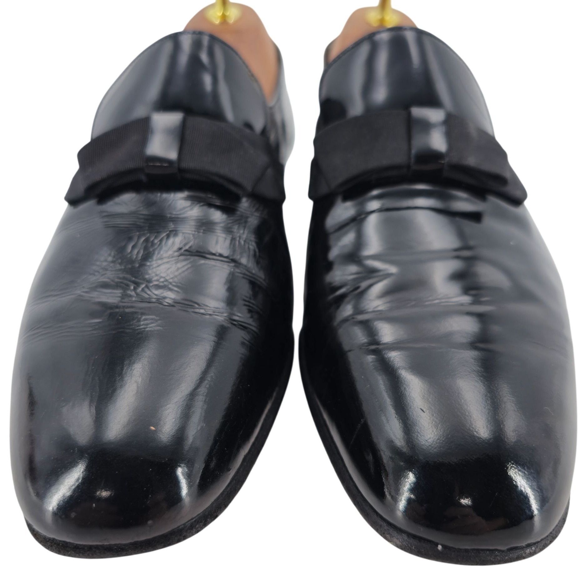Bruno Magli Bruno Magli Formal Opera Dress Shoes Men 7 Black Leather Tux Size US 7 / EU 40 - 2 Thumbnail