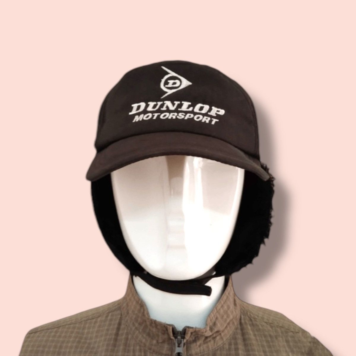 Dunlop × Vintage DUNLOP VINTAGE EARMUFFS RACING HAT Size ONE SIZE - 1 Thumbnail