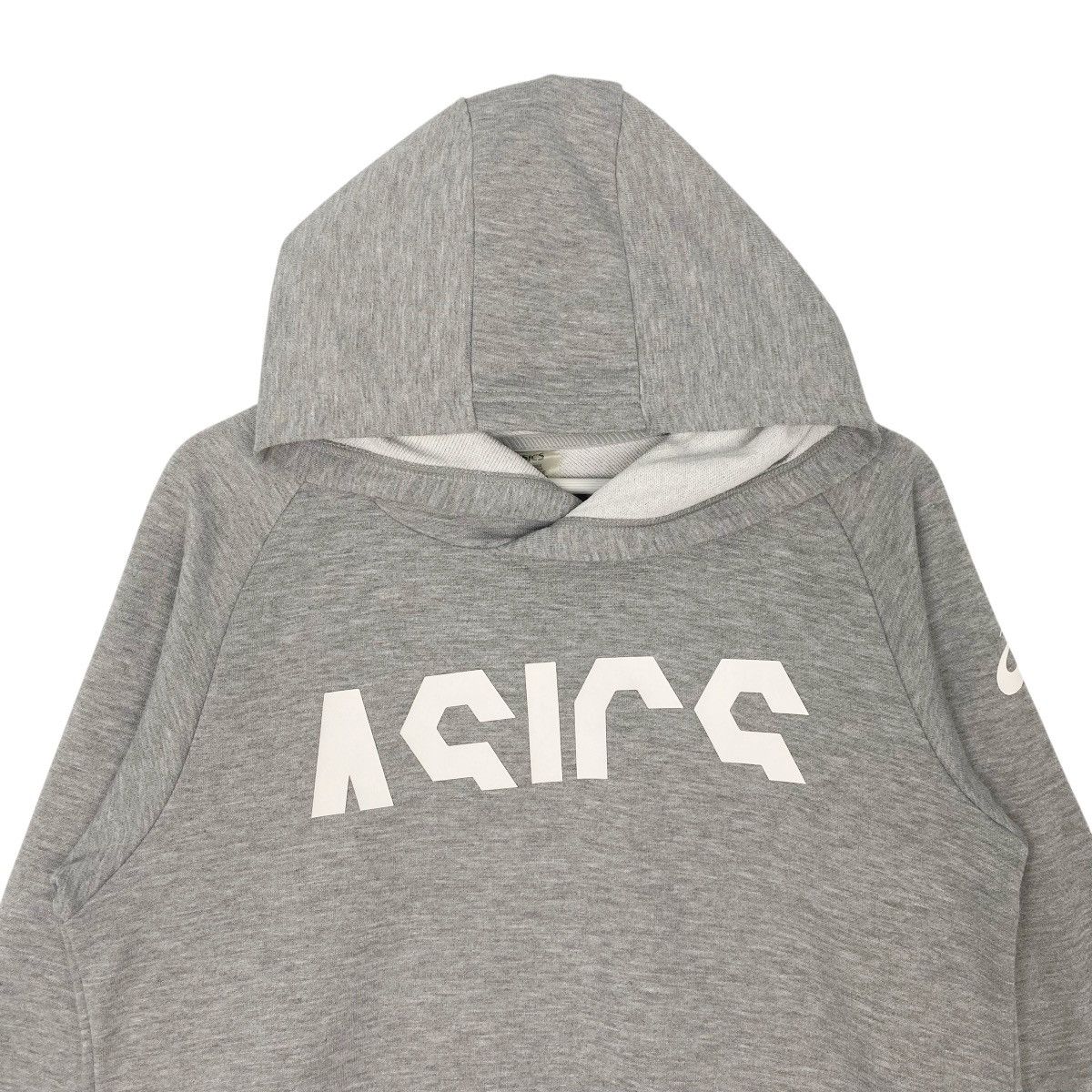 Vintage Vintage Asics Hoodie Sweater Grey Big Logo Indonesia Size M Size US M / EU 48-50 / 2 - 4 Thumbnail
