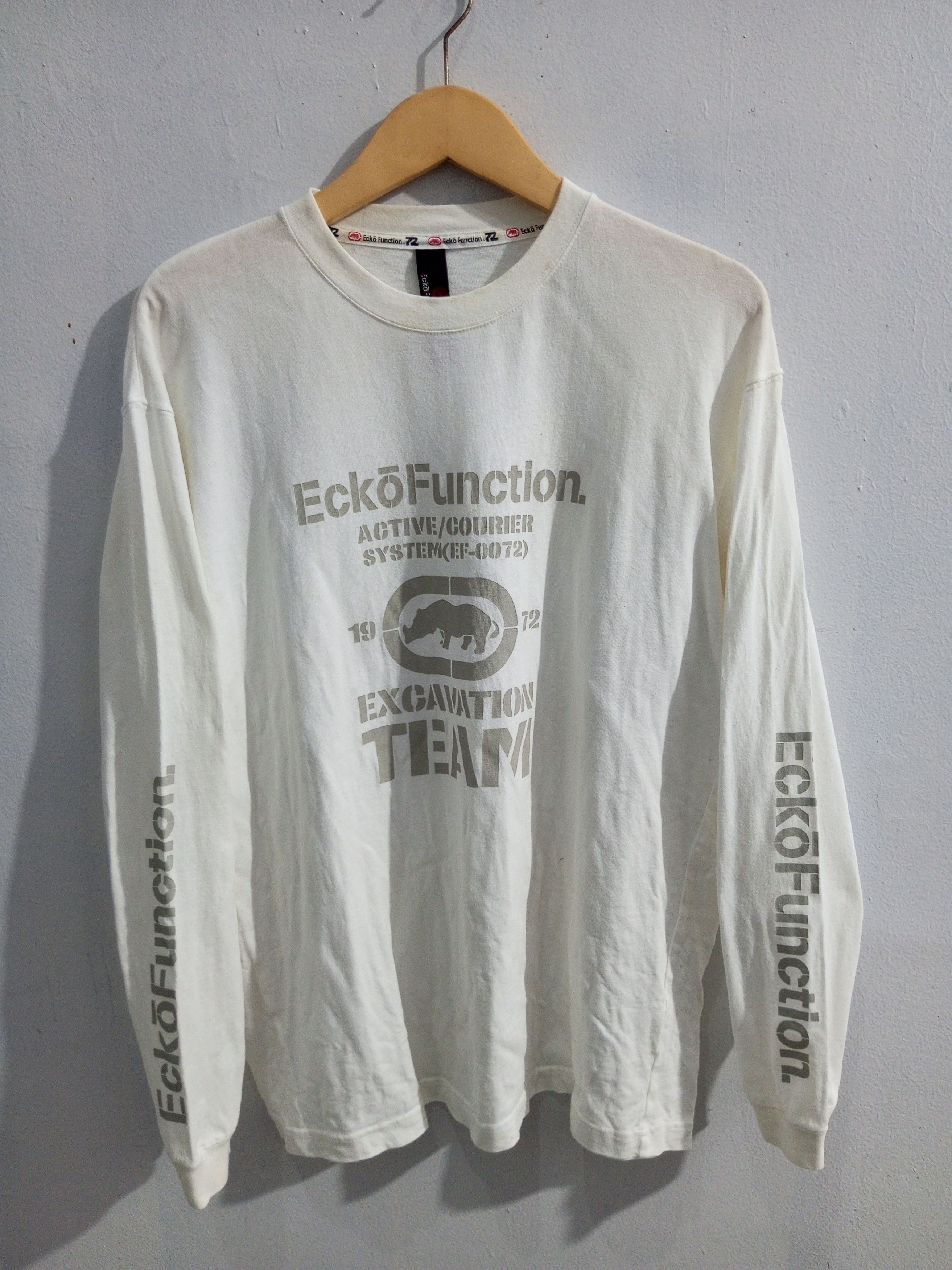 Ecko Unltd. Vintage Ecko function long sleeve t shirt Size US L / EU 52-54 / 3 - 1 Thumbnail