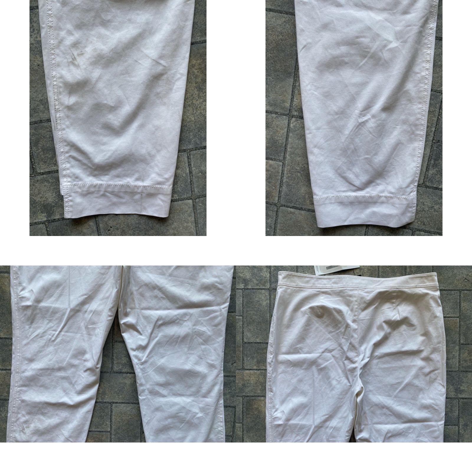 Vintage Lafayette 148 New York Pants Women’s White Size 12 Manhattan Size 34" / US 12 / IT 48 - 10 Thumbnail