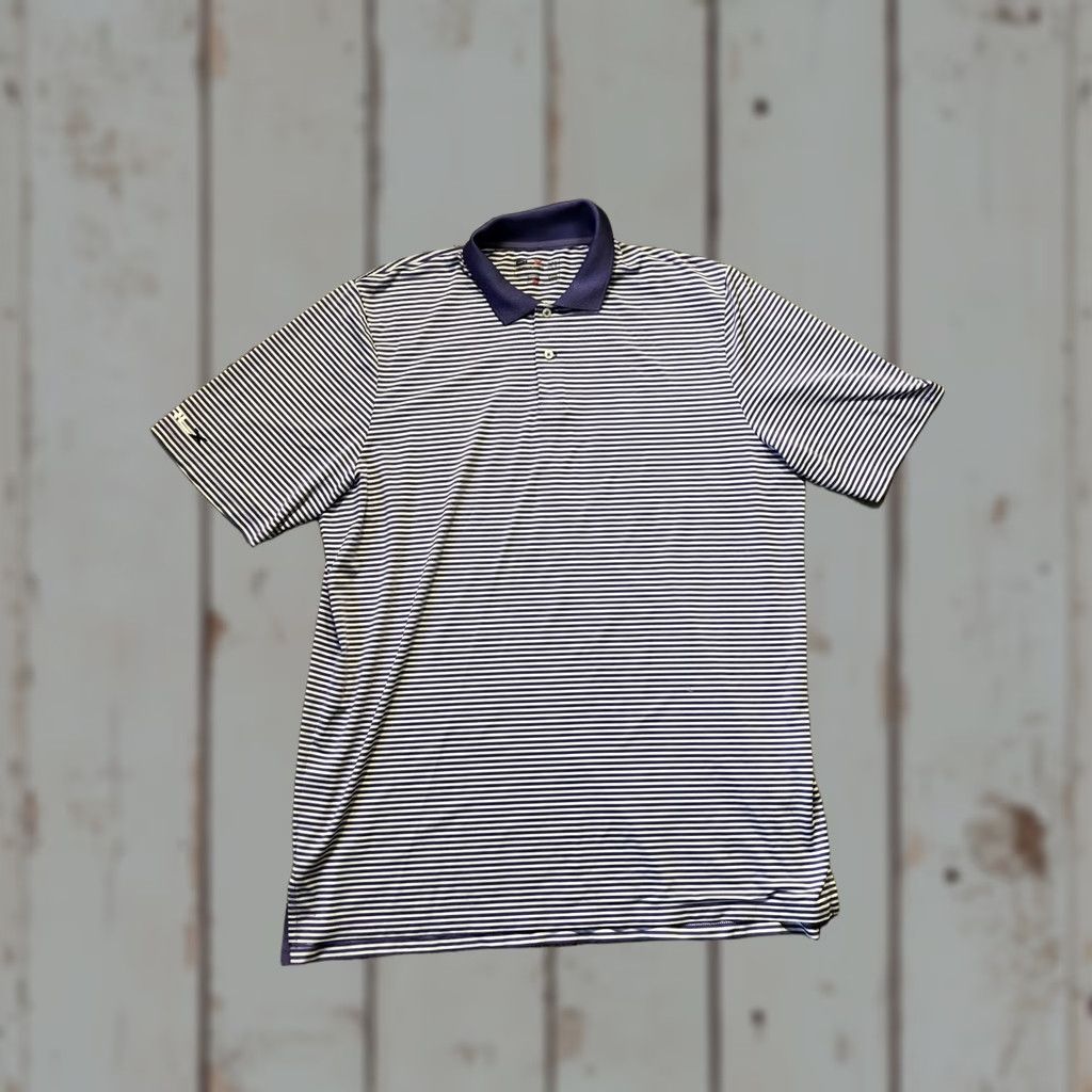 Ralph Lauren Ralph Lauren RLX Polo Shirt Mens XL Purple White Striped Golf Performance Tech"} Size US XL / EU 56 / 4 - 1 Thumbnail