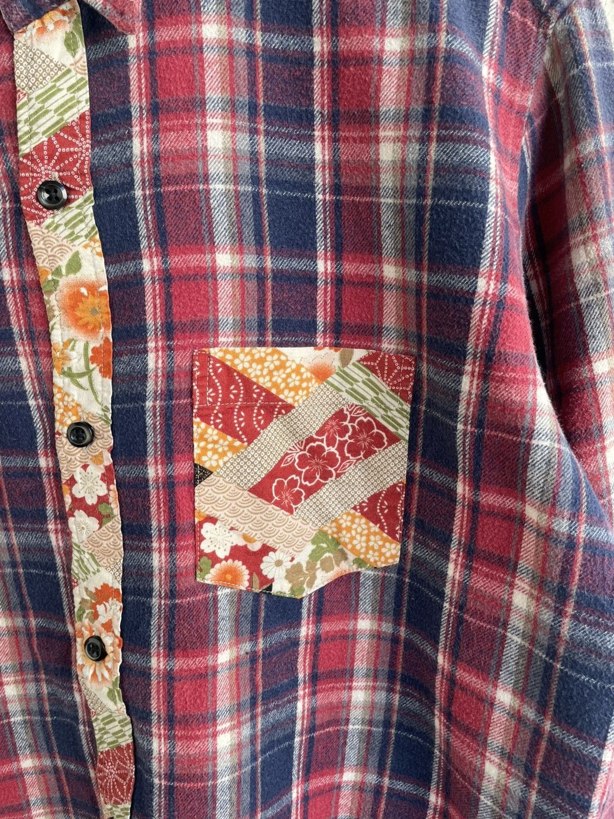 If Six Was Nine 00s Archive Japanese Plaid Flannel Y2K Hysteric Y’s Tornado Size US L / EU 52-54 / 3 - 3 Thumbnail