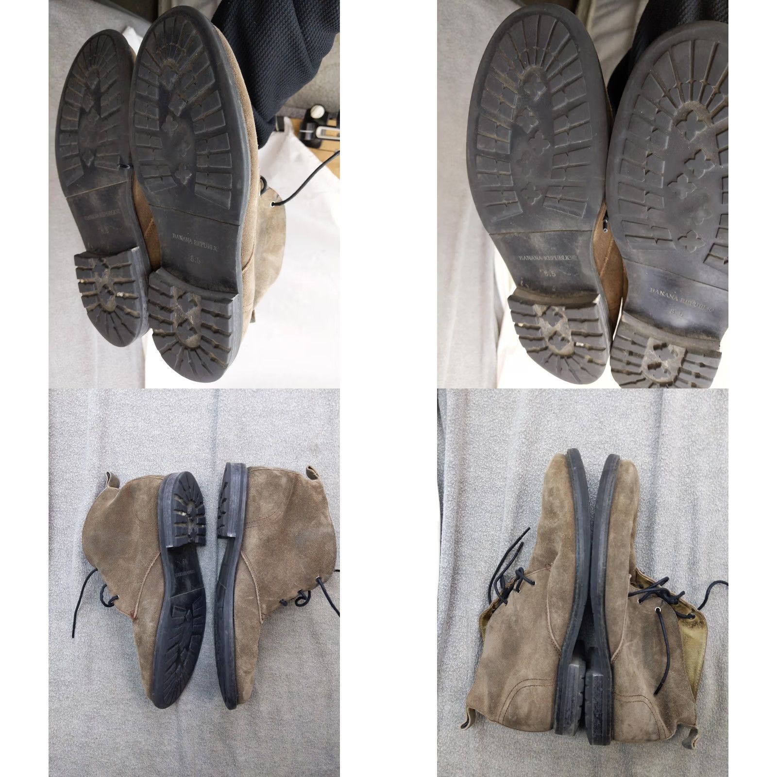 Banana Republic Banana Republic Chukka Boots Mens 8.5 Brown Suede Leather Ortholite Casual Size US 9 / EU 42 - 8 Thumbnail