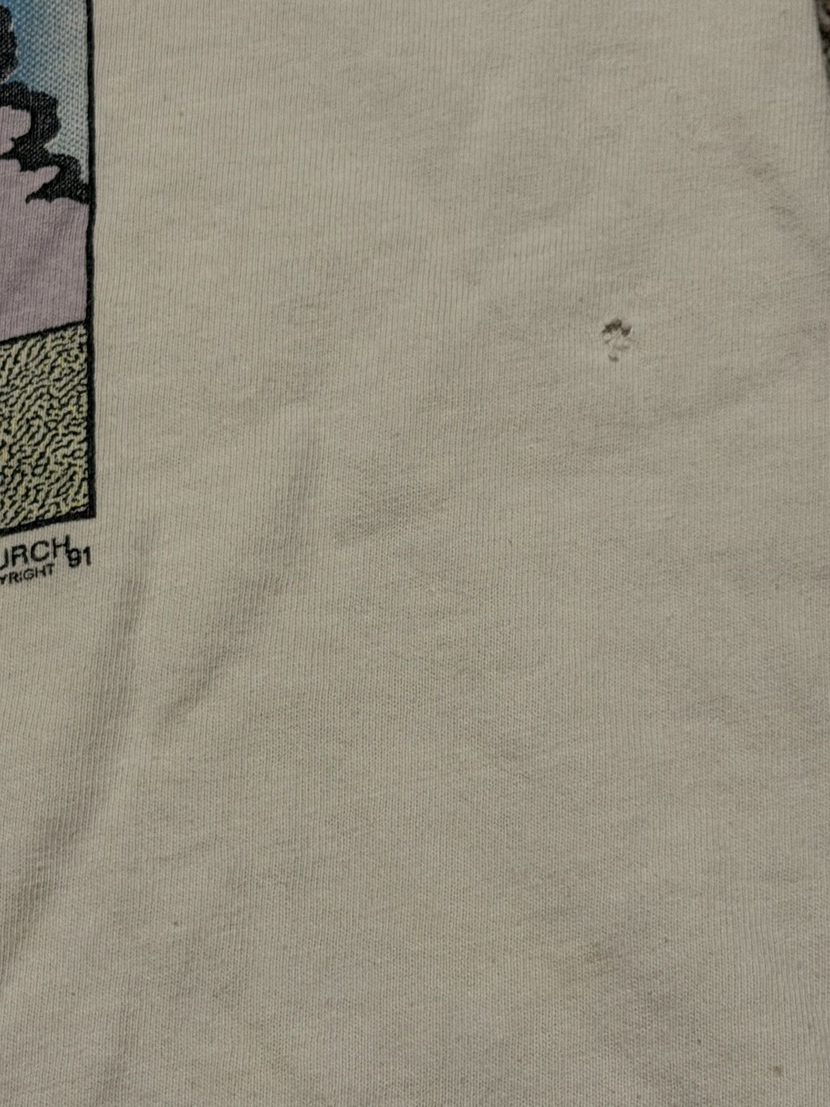 Carhartt Vintage 1991 Johnny Key Classic San Jose Speedway T-Shirt Size US L / EU 52-54 / 3 - 3 Thumbnail