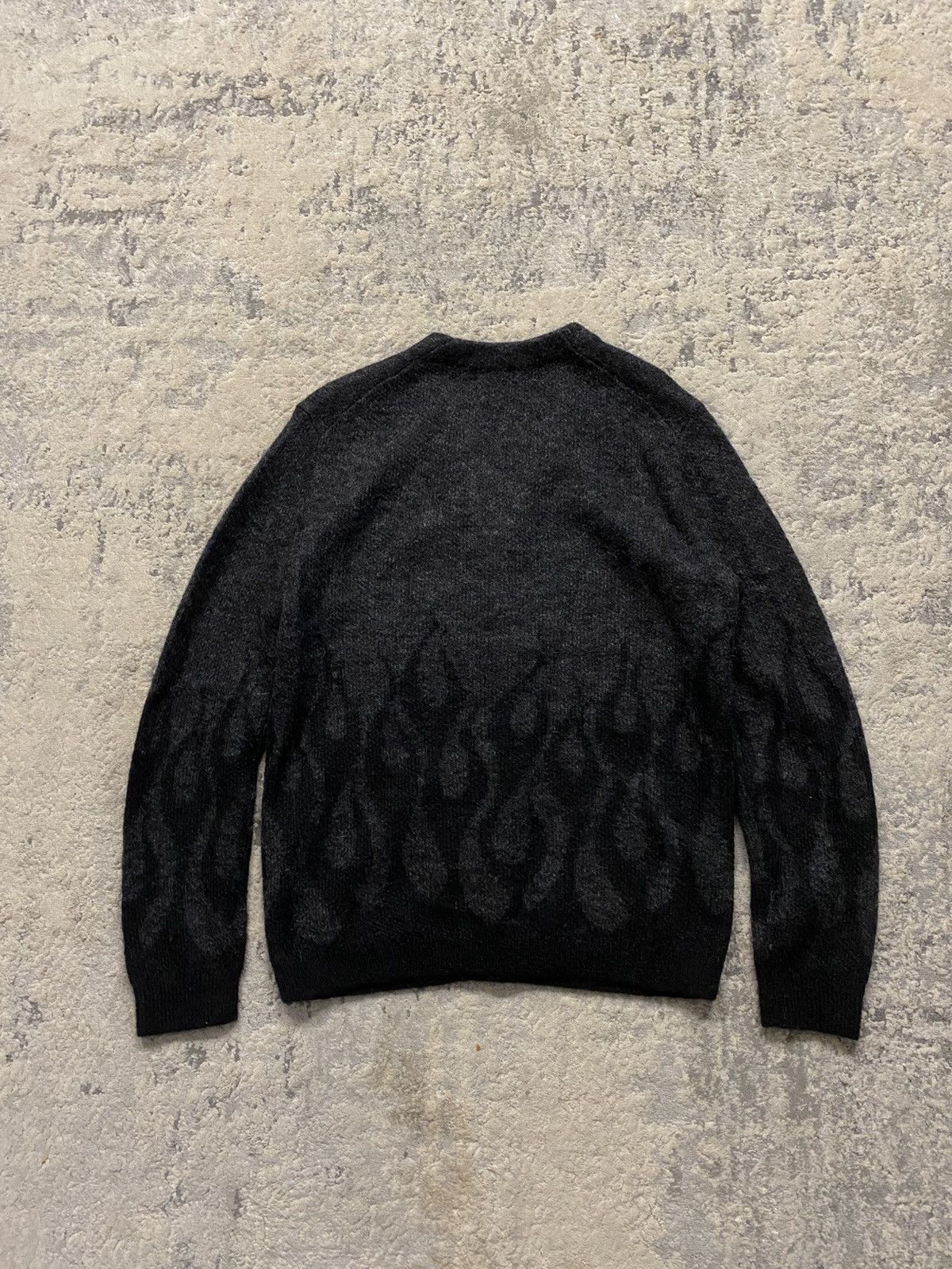 Lad Musician Lad Musician AW12 Flames Cardigan Black Size US S / EU 44-46 / 1 - 4 Thumbnail