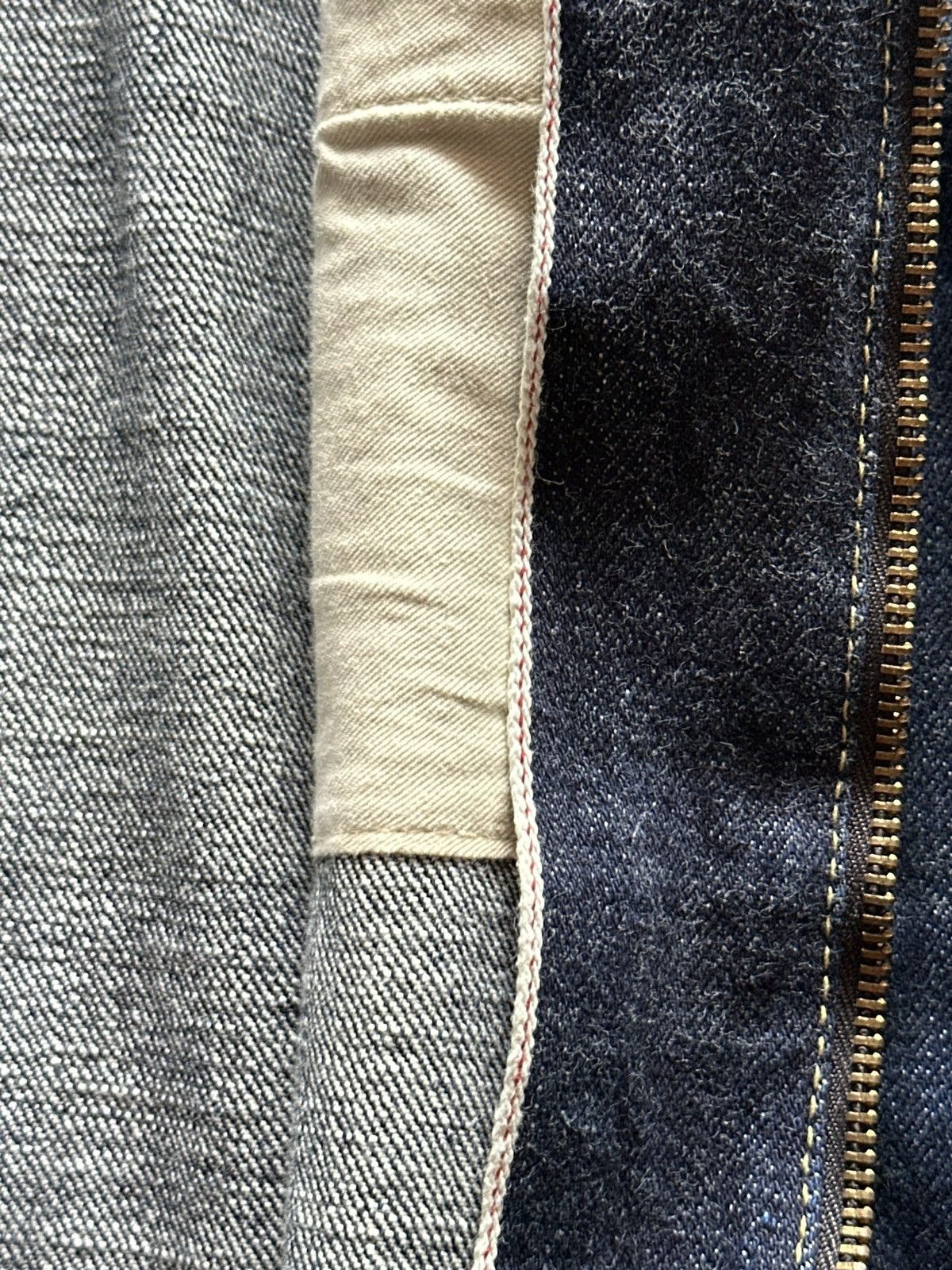 Schott 90s Perfecto by Schott Nyc Zip Up Selvedge Raw Denim Jacket Size US M / EU 48-50 / 2 - 10 Thumbnail