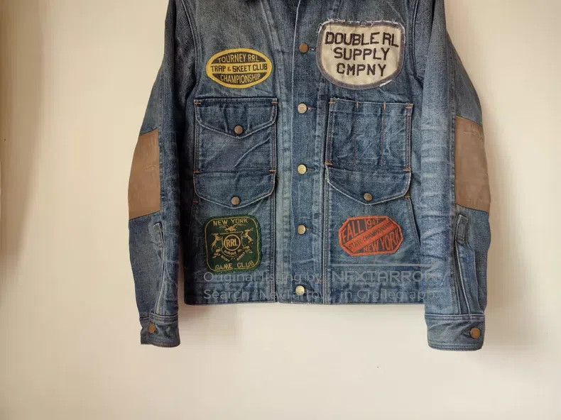 RRL Ralph Lauren RRL Ralph Lauren Early American made denim jacket Size US XS / EU 42 / 0 - 4 Thumbnail