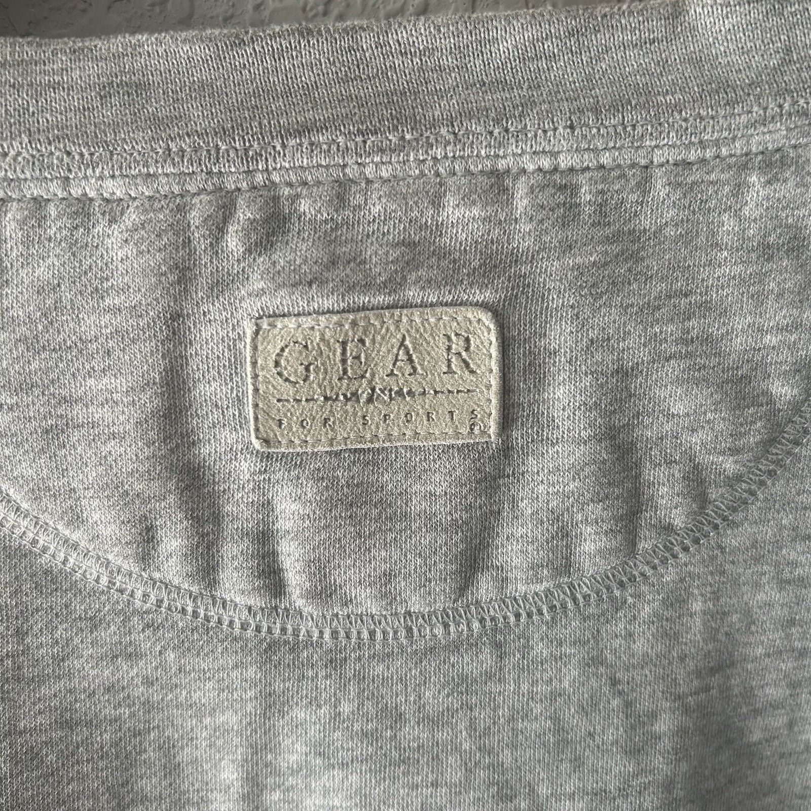 Vintage Vintage Minimal Gray KU Crewneck Men’s XL Kansas Jayhawks Un Size US XL / EU 56 / 4 - 6 Thumbnail