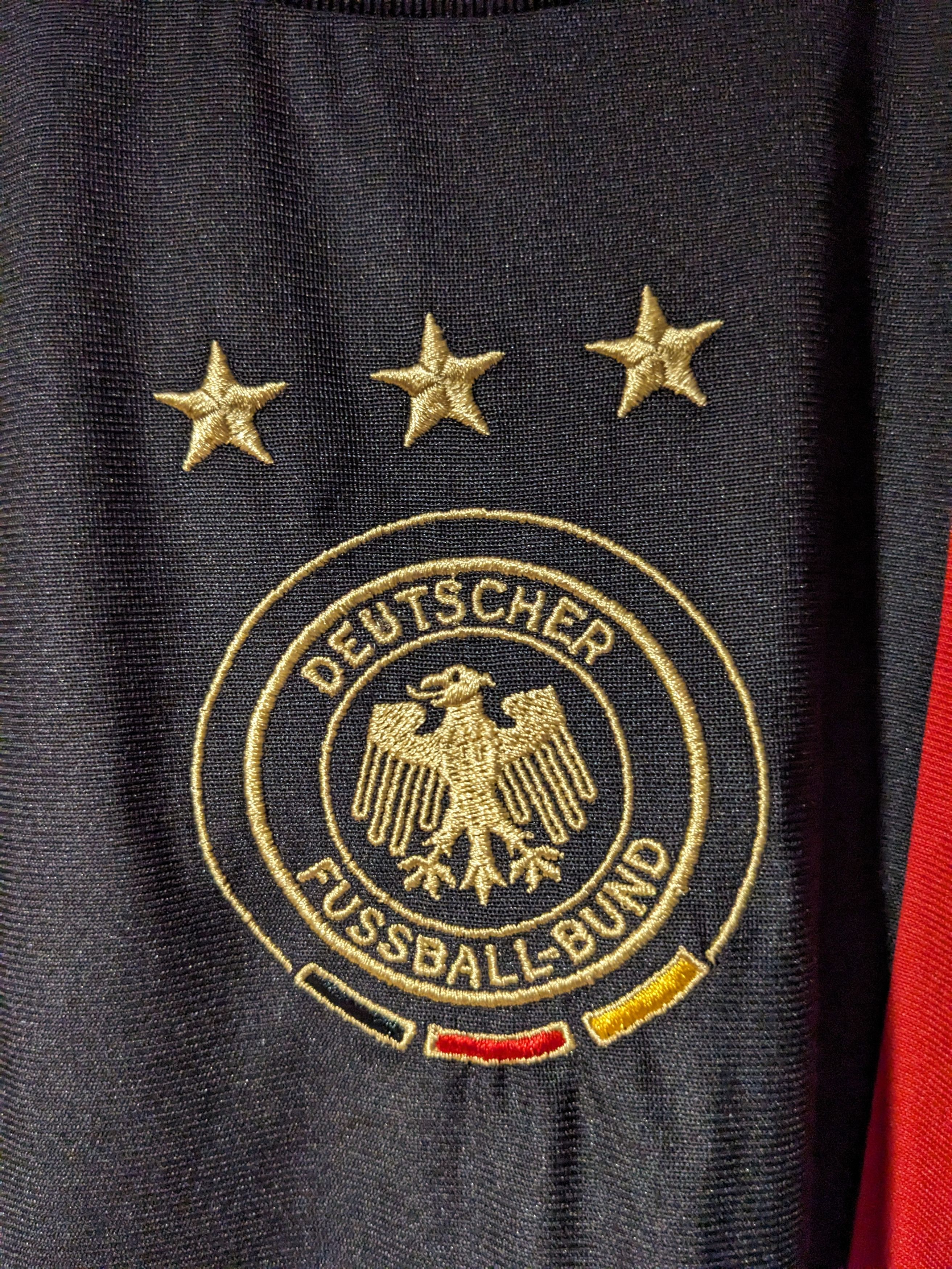 Adidas × Vintage Adidas German Deutscher Fussball Youth Large Futbol Jersey Size US L / EU 52-54 / 3 - 2 Thumbnail