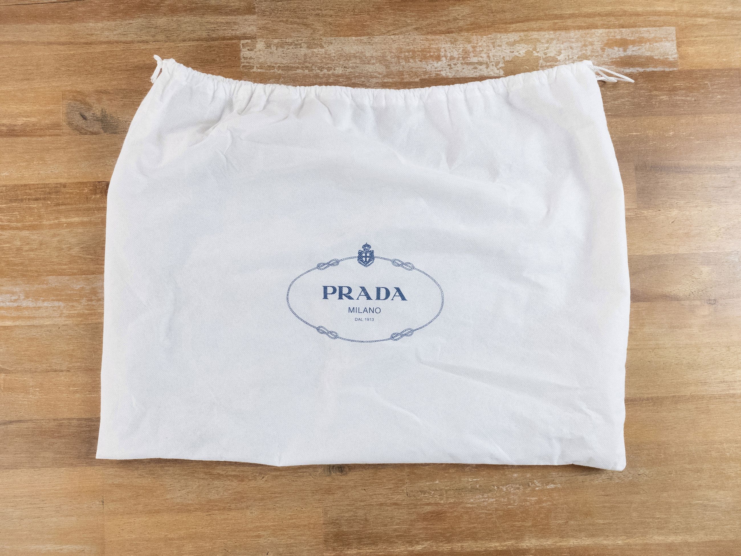 Prada PRADA burgundy Tessuto nylon drawstring backpack Size ONE SIZE - 11 Thumbnail