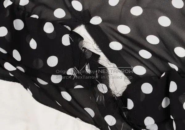 Comme des Garcons Comme Des Garcons size S Black Retro Polka Dot Skirt Size 23" - 7 Thumbnail
