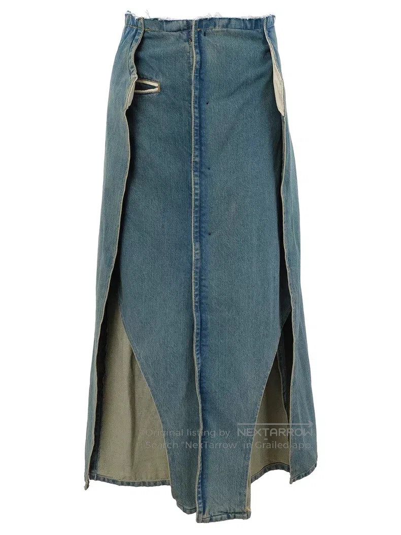 Maison Margiela Maison Margiela Deconstruct the old denim skirt Size 24" / US 00 / IT 34 - 1 Thumbnail