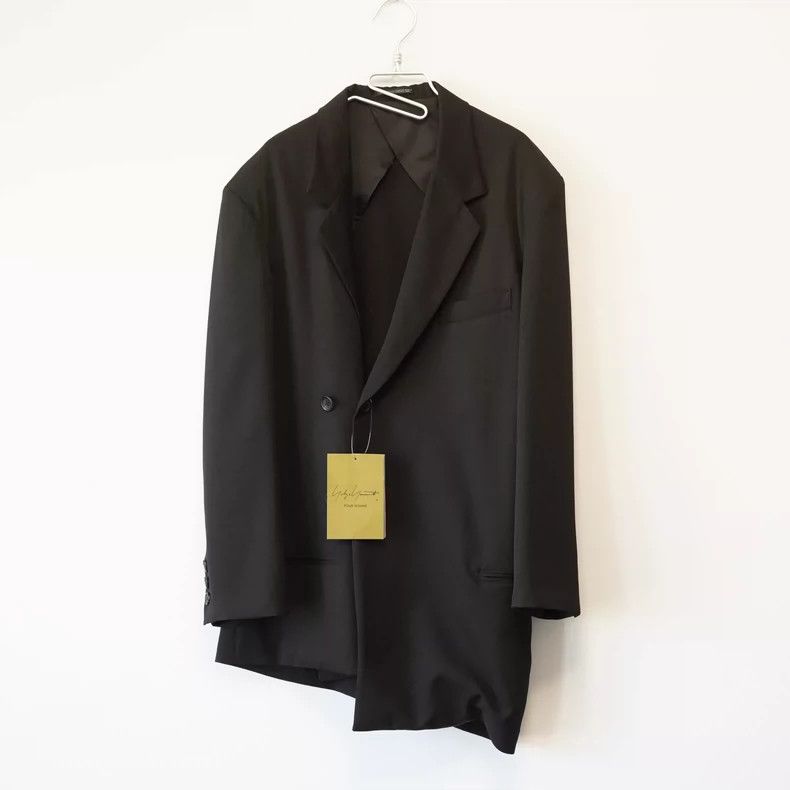 Yohji Yamamoto Yohji Yamamoto 23SS asymmetrical double 