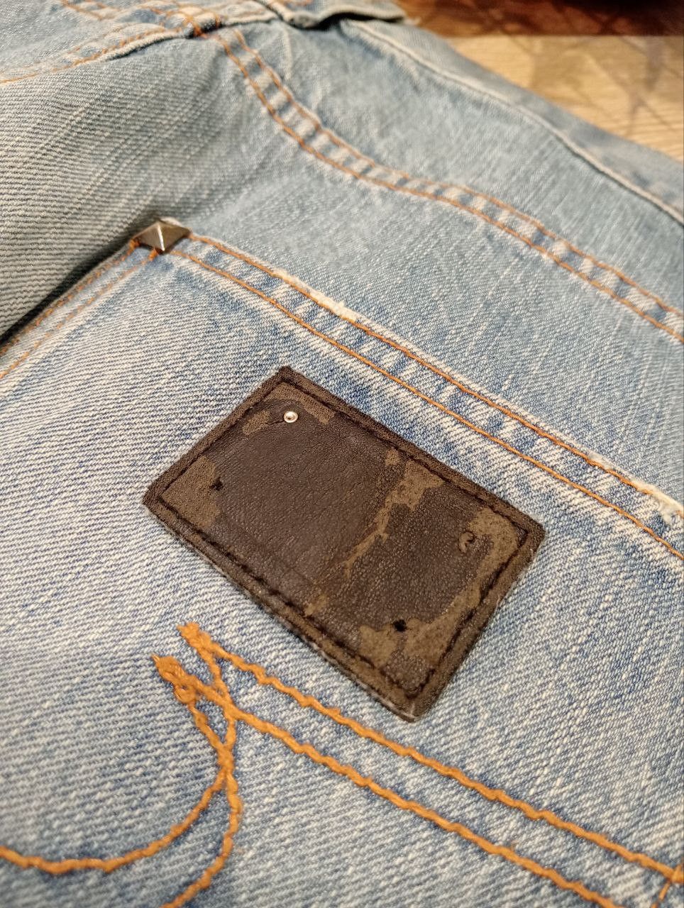 semanticdesign SEMANTIC DESIGN JAPAN BLUE WASHED SNAKE FLARED DENIM PANTS Size US 36 / EU 52 - 11 Thumbnail