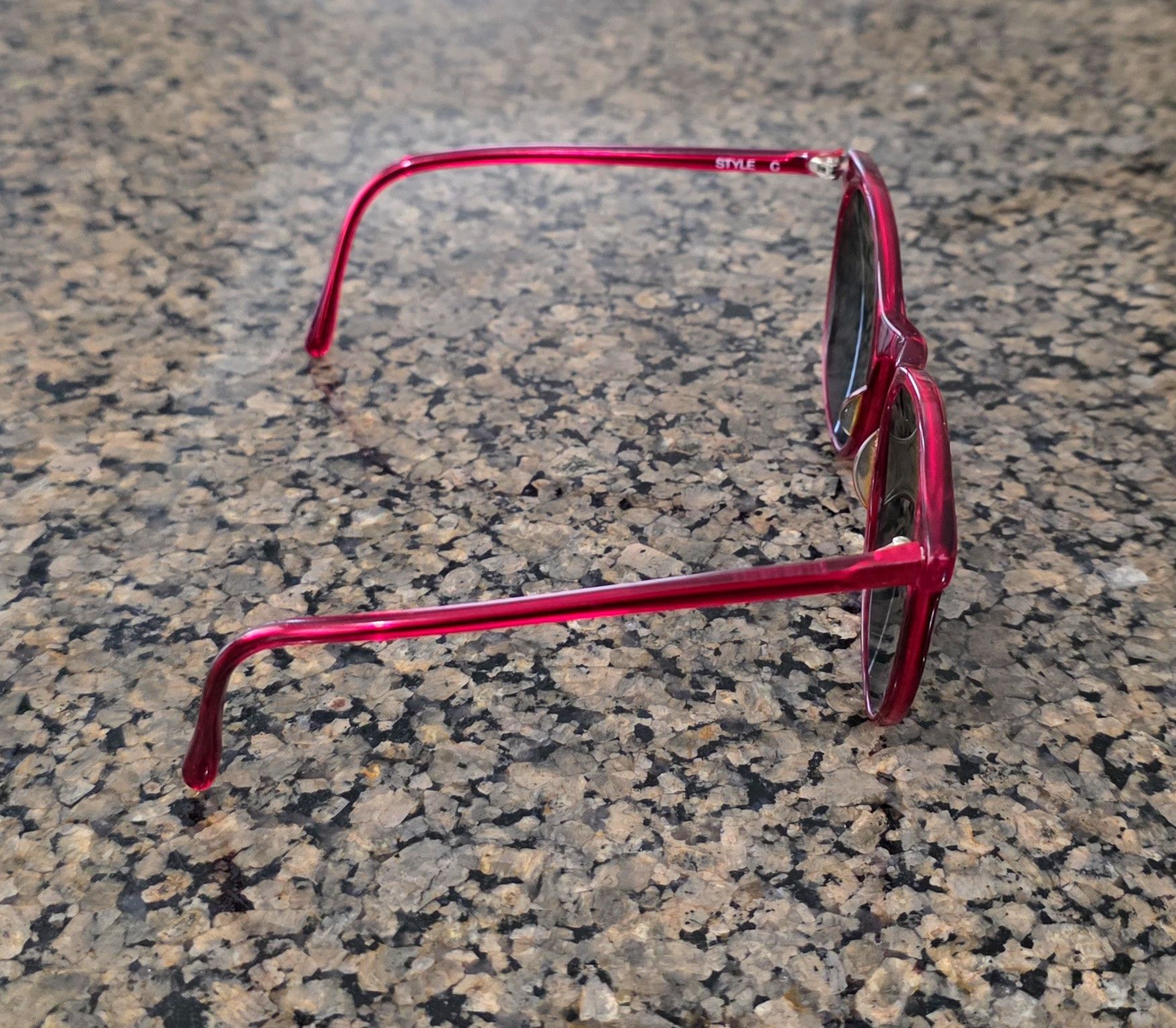 RayBan Ray Ban Bausch & Lomb Sunglasses Style C B&L Rare Red Frame Size ONE SIZE - 2 Thumbnail