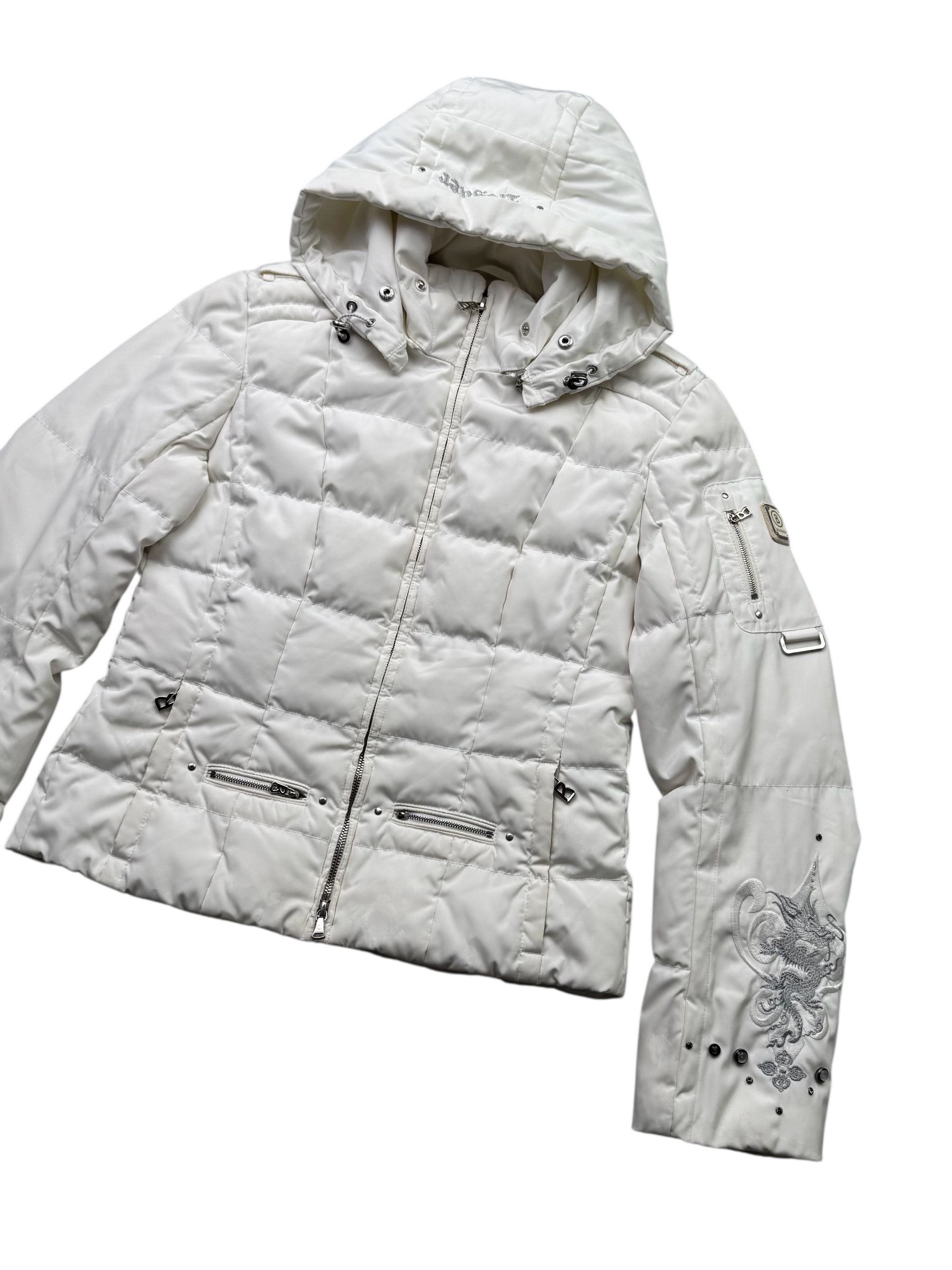 Bogner Bogner Vintage Cropped Down Puffer Jacket (V9) Size S / US 4 / IT 40 - 3 Thumbnail