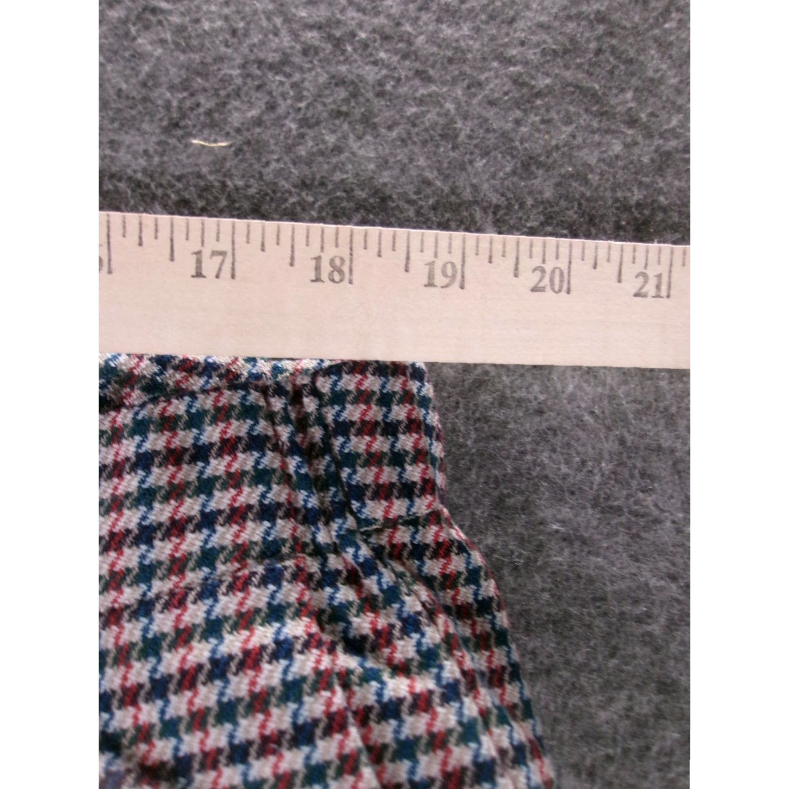 J. Jill J Jill Pants Womens 20 Plus Ankle Pull On Tapered Houndstooth Stretch Multi Color Size 42" / US 20 - 4 Thumbnail