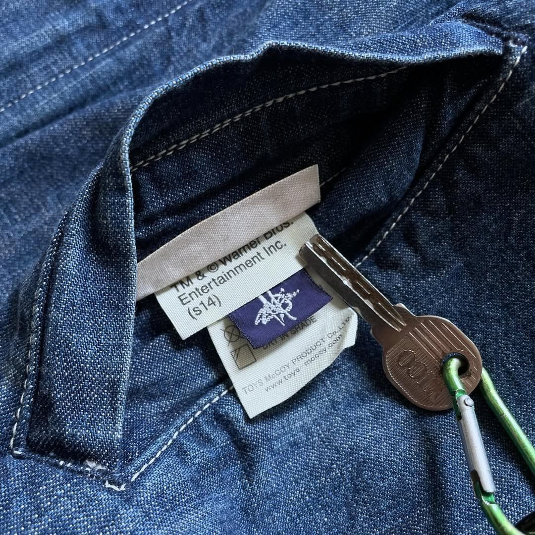 TOYS McCOY 🔥HOT ITEM🔥TOYS McCOY - 10oz Denim Utility Jacket Size US S / EU 44-46 / 1 - 10 Thumbnail
