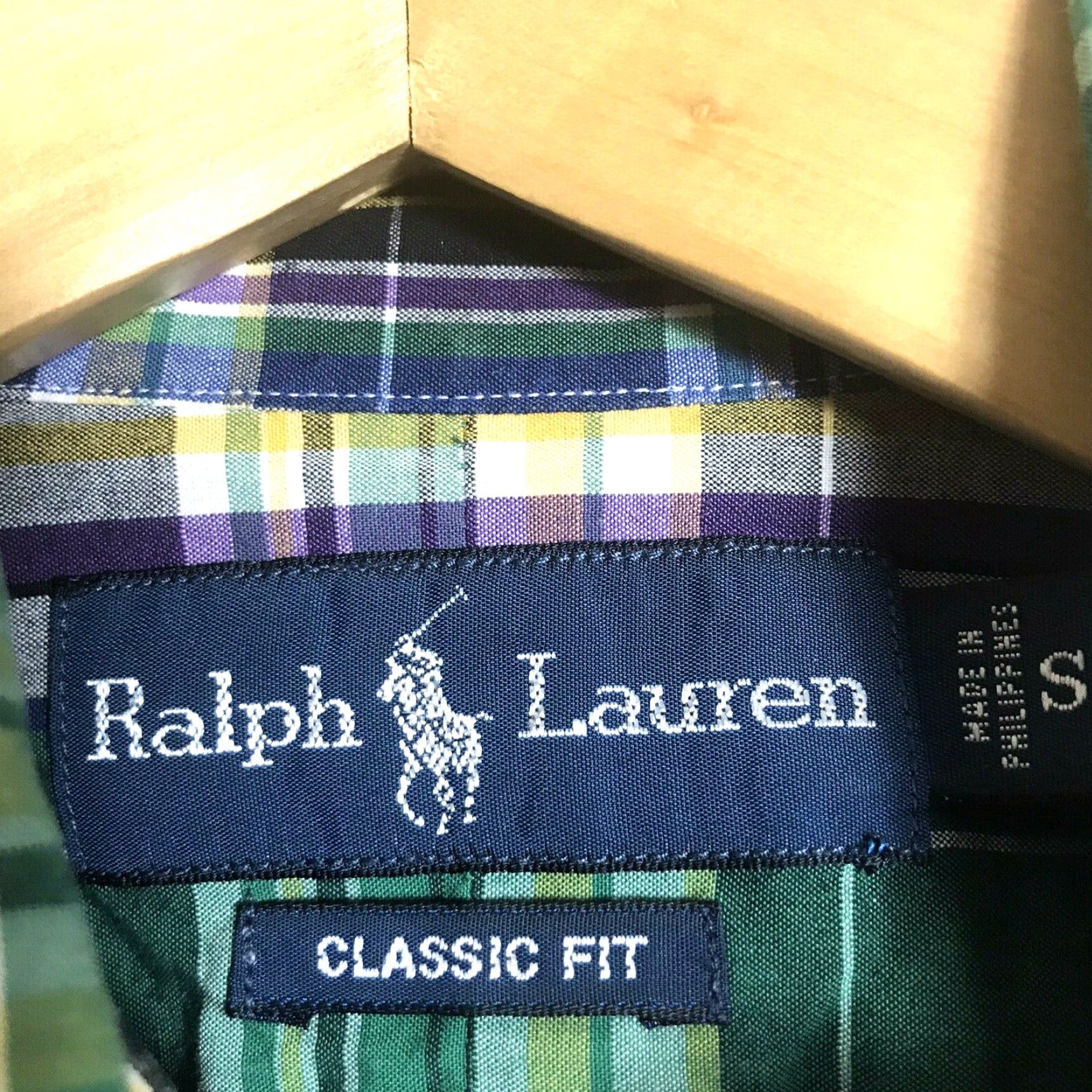 Ralph Lauren Ralph Lauren Shirt Mens Small Classic Green Plaid Button Down Lightweight Size US S / EU 44-46 / 1 - 3 Thumbnail