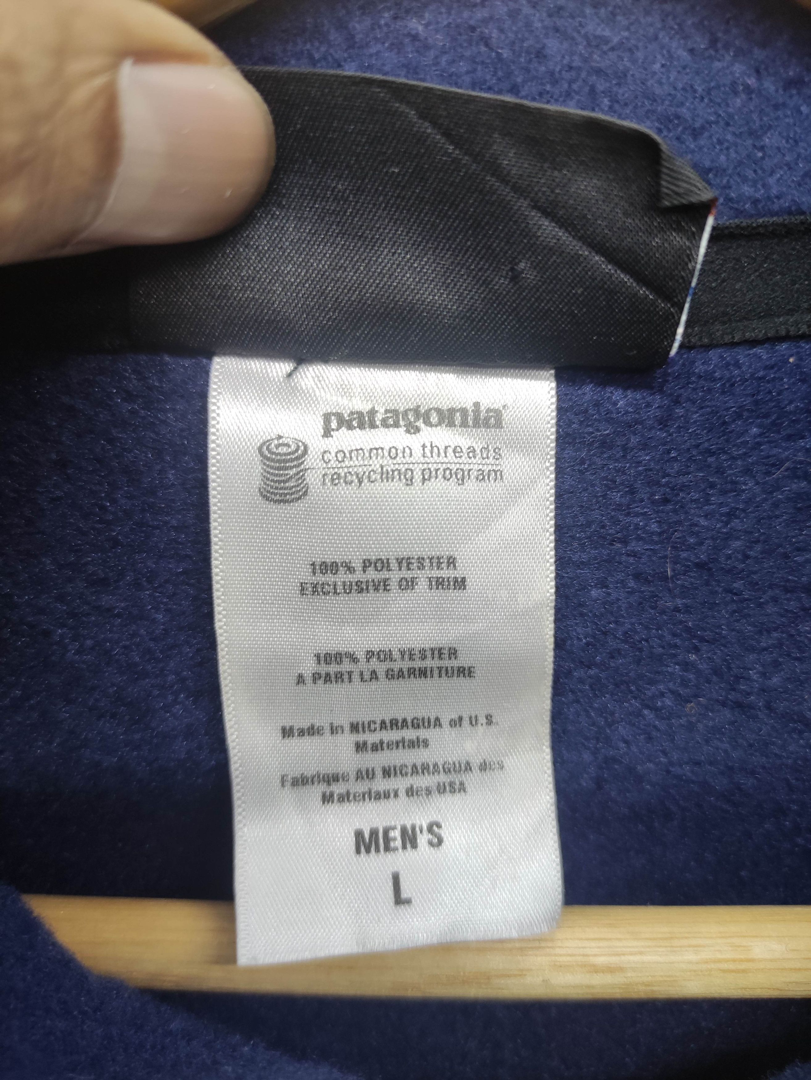 Patagonia Vintage 90s Patagonia Synchilla Vest Fleece Zipper Size US L / EU 52-54 / 3 - 5 Thumbnail