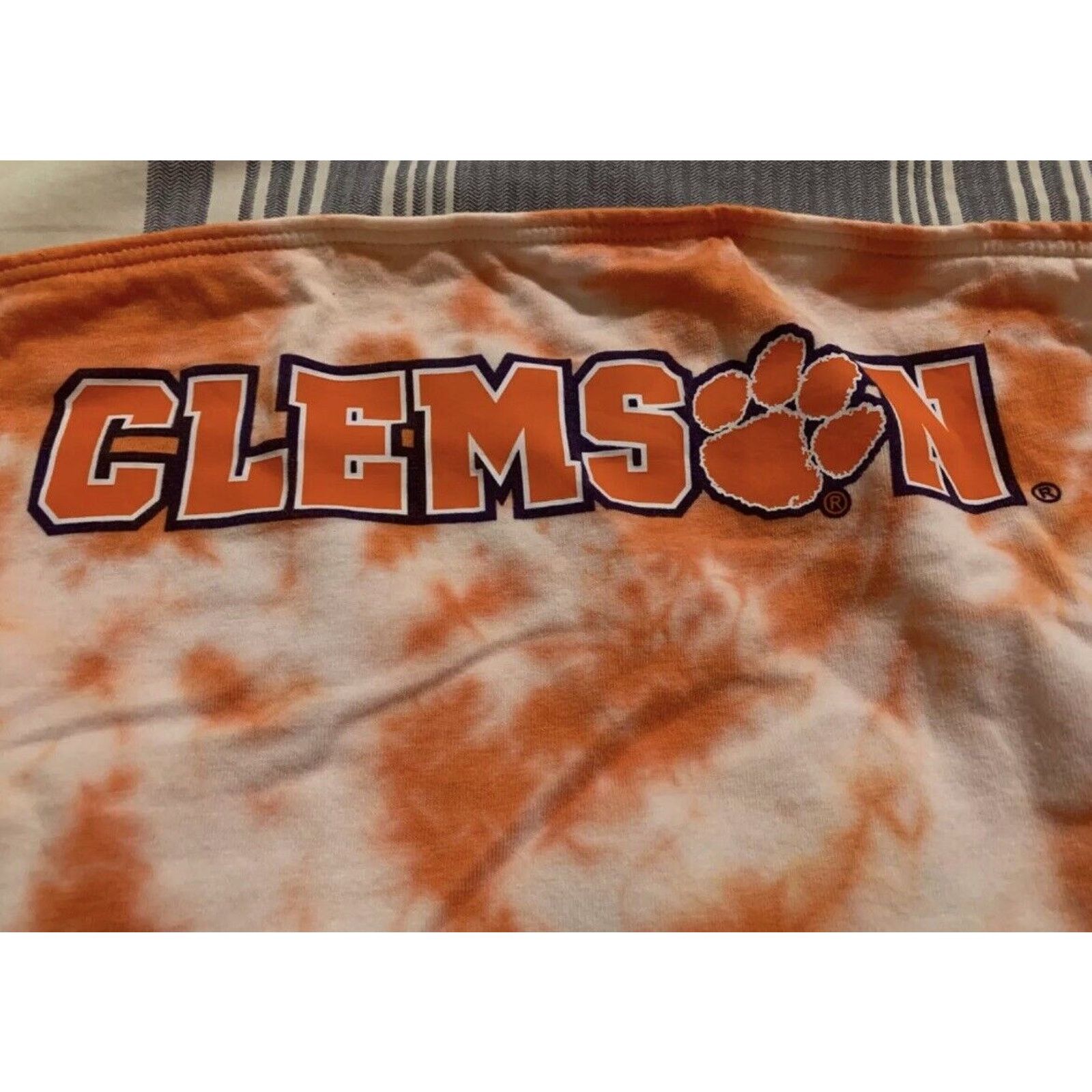 Victoria's Secret Collegiate Collection Clemson University Tube Top Bandeau Size L / US 10 / IT 46 - 4 Thumbnail