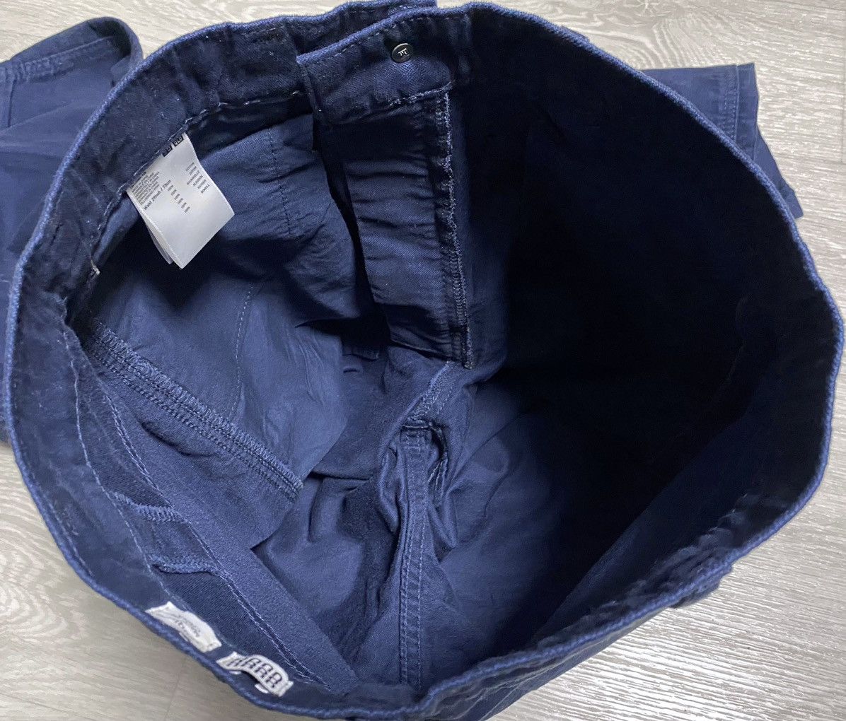 Uniqlo Women’s Uniqlo U Navy Cotton Mom Basic Jeans Denim Japanese Size 29" - 22 Thumbnail