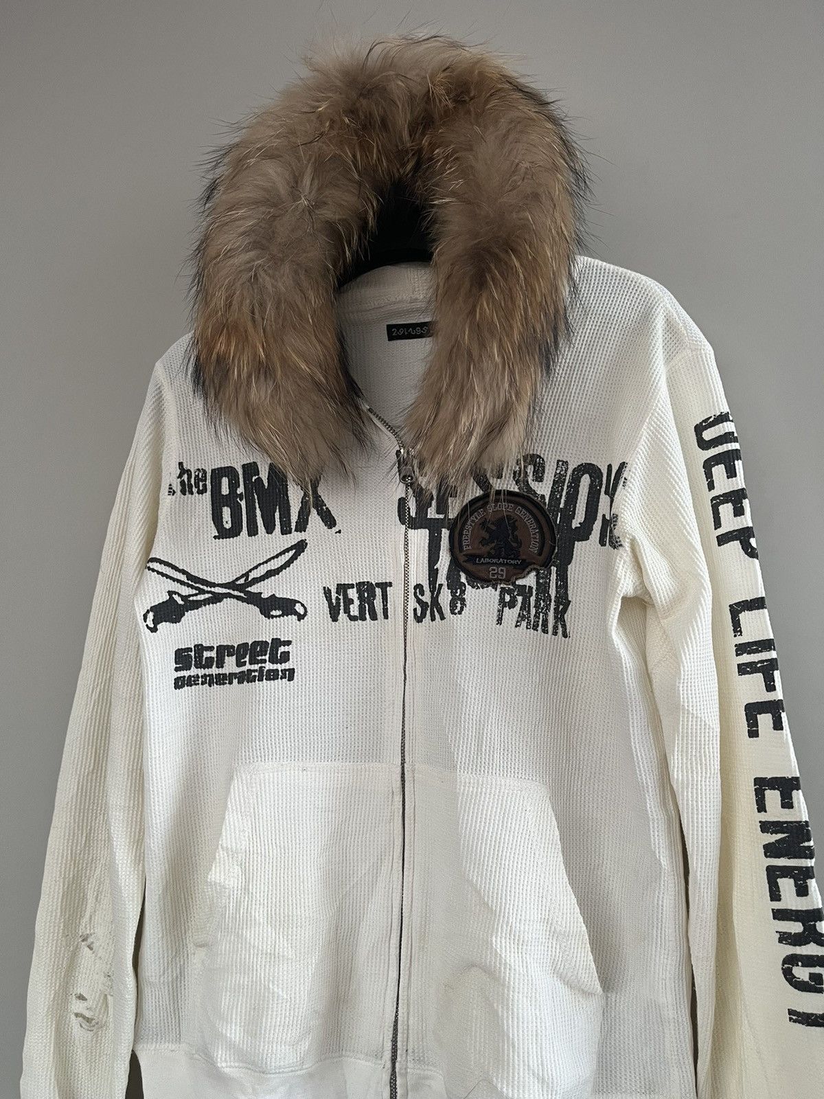 Beauty Beast JAPANESE 291295 LABO FUR HOODIE SEDITIONARIES GOTHIC PUNK Size US S / EU 44-46 / 1 - 4 Thumbnail