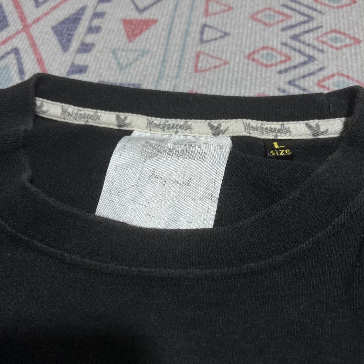 Designer Mark Gonzales Big TradeMark Logo Tshirt Size US L / EU 52-54 / 3 - 5 Thumbnail