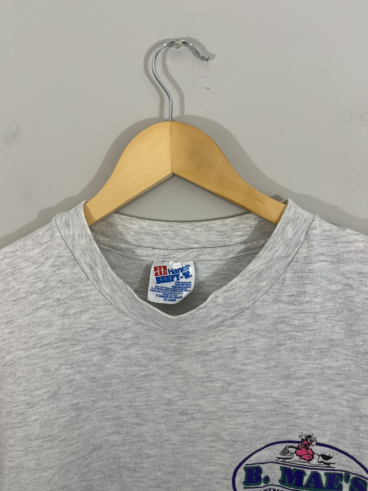 Vintage Single Stitch Vintage New Hampshire Bar Tee Size US XL / EU 56 / 4 - 5 Thumbnail