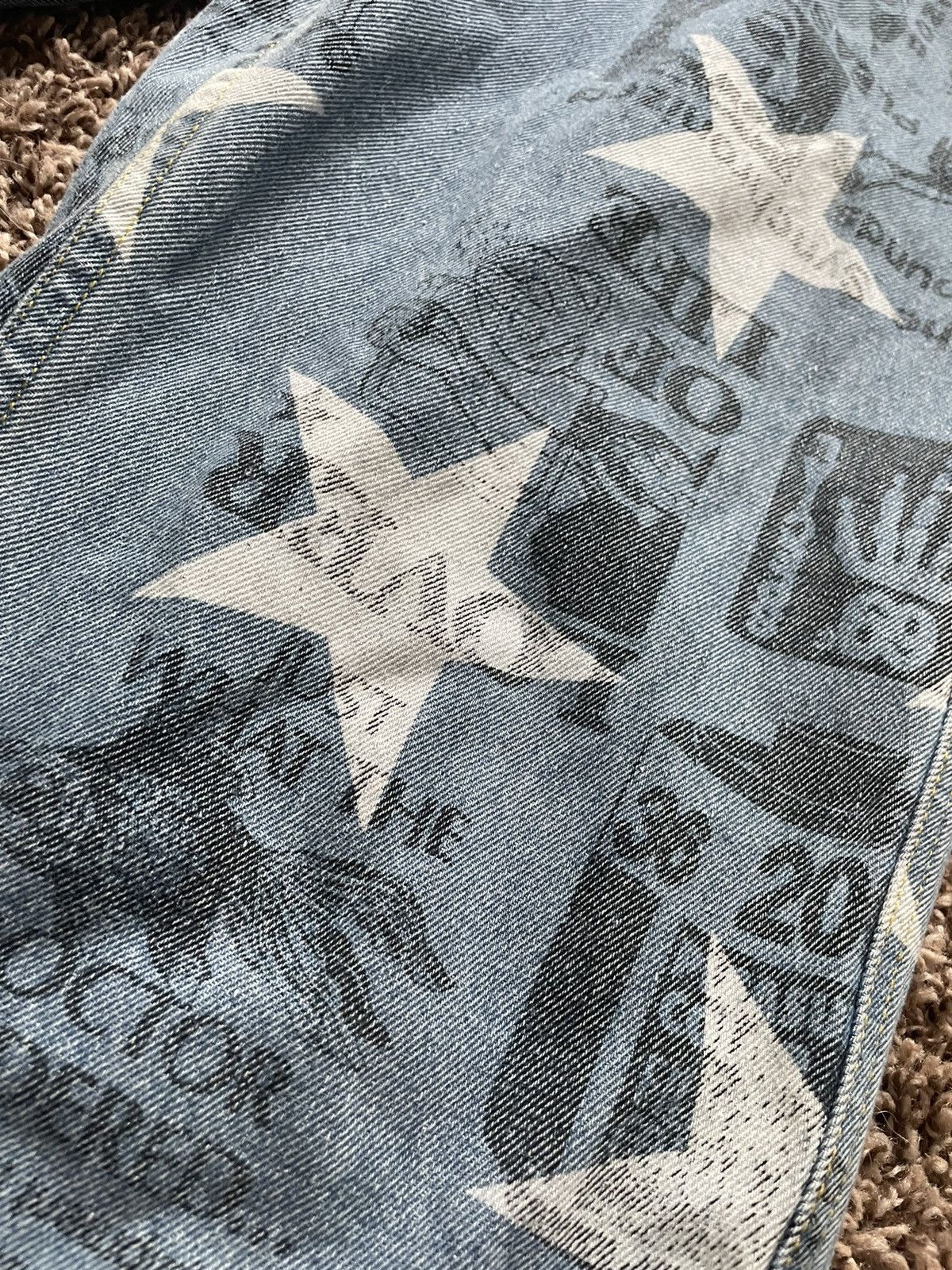 Pleasures Pleasures Star Denim Size US 32 / EU 48 - 2 Thumbnail