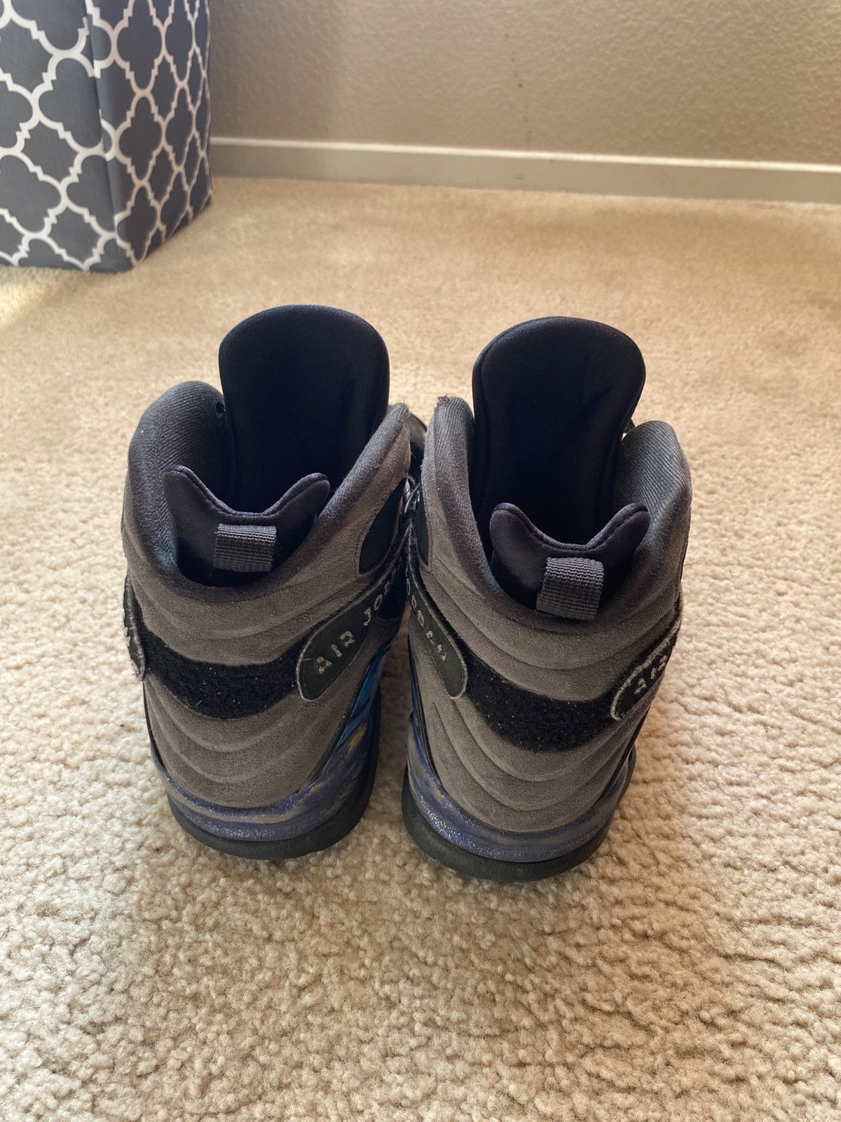 Jordan Brand Air Jordan 8 Retro ‘Aqua’ 2015 Size US 12 / EU 45 - 4 Thumbnail
