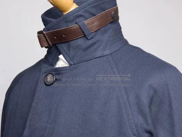 Nigel Cabourn Nigel Cabourn Halftex Balmacaan Coat. Size US S / EU 44-46 / 1 - 7 Thumbnail