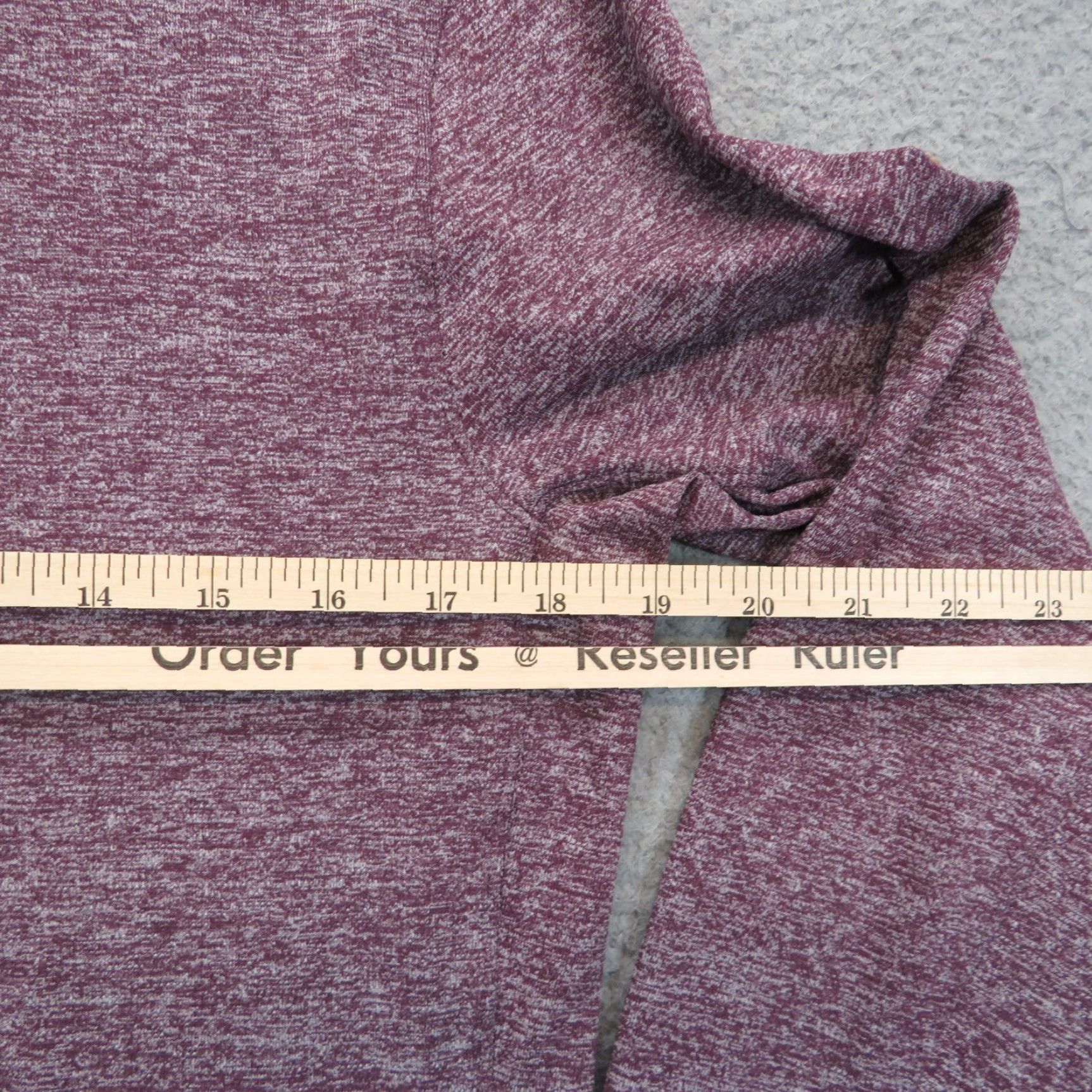 Lululemon Lululemon Mens Shirt Drysense Purple Heather Long Sleeve Gym Workout Run Size US S / EU 44-46 / 1 - 6 Thumbnail