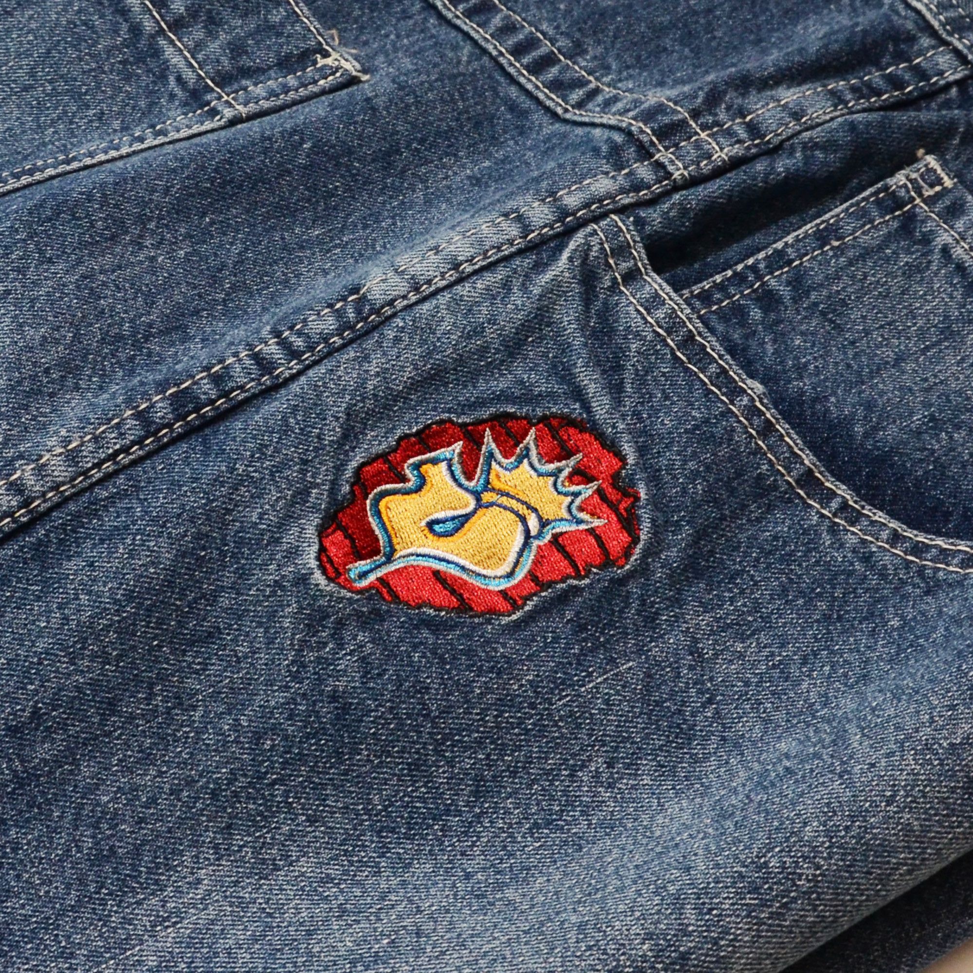 JNCO JNCO Jorts Baggy Streetwear 90s/Y2K Unused Vintage Size US 34 / EU 50 - 4 Thumbnail
