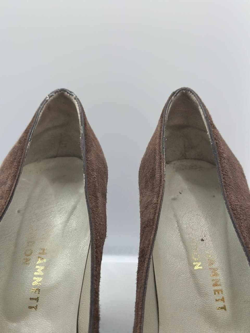 Katharine Hamnett London Katharine Hamnett London Brown Suede Block Heels Size US 8.5 / IT 38.5 - 7 Thumbnail