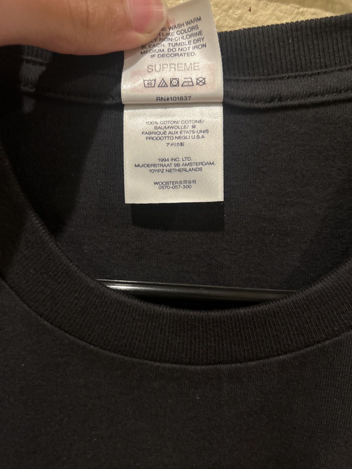 Supreme Supreme Black Cat Tee Size US M / EU 48-50 / 2 - 3 Thumbnail