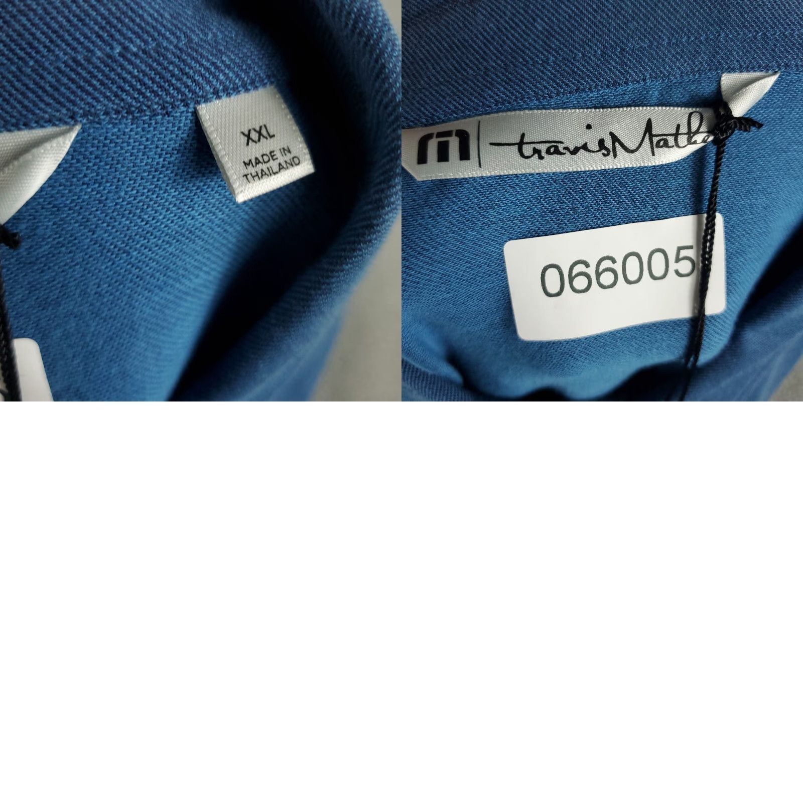 TravisMathew Travis Mathew Polo Shirt Mens 2XL Blue Golf Casual Short Sleeve Shirt Size US XXL / EU 58 / 5 - 8 Thumbnail